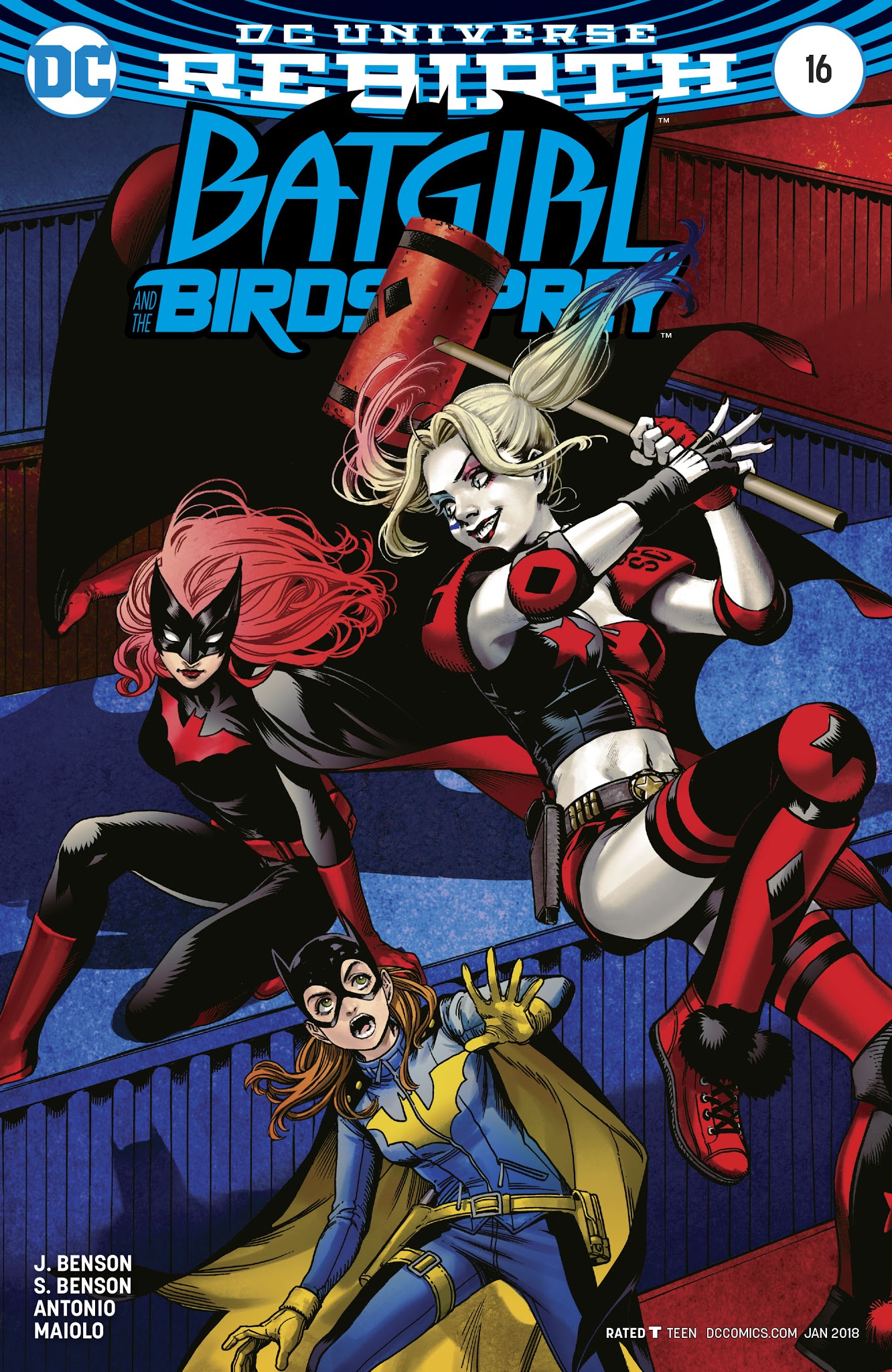 Read online Batgirl and the Birds of Prey comic -  Issue #16 - 2