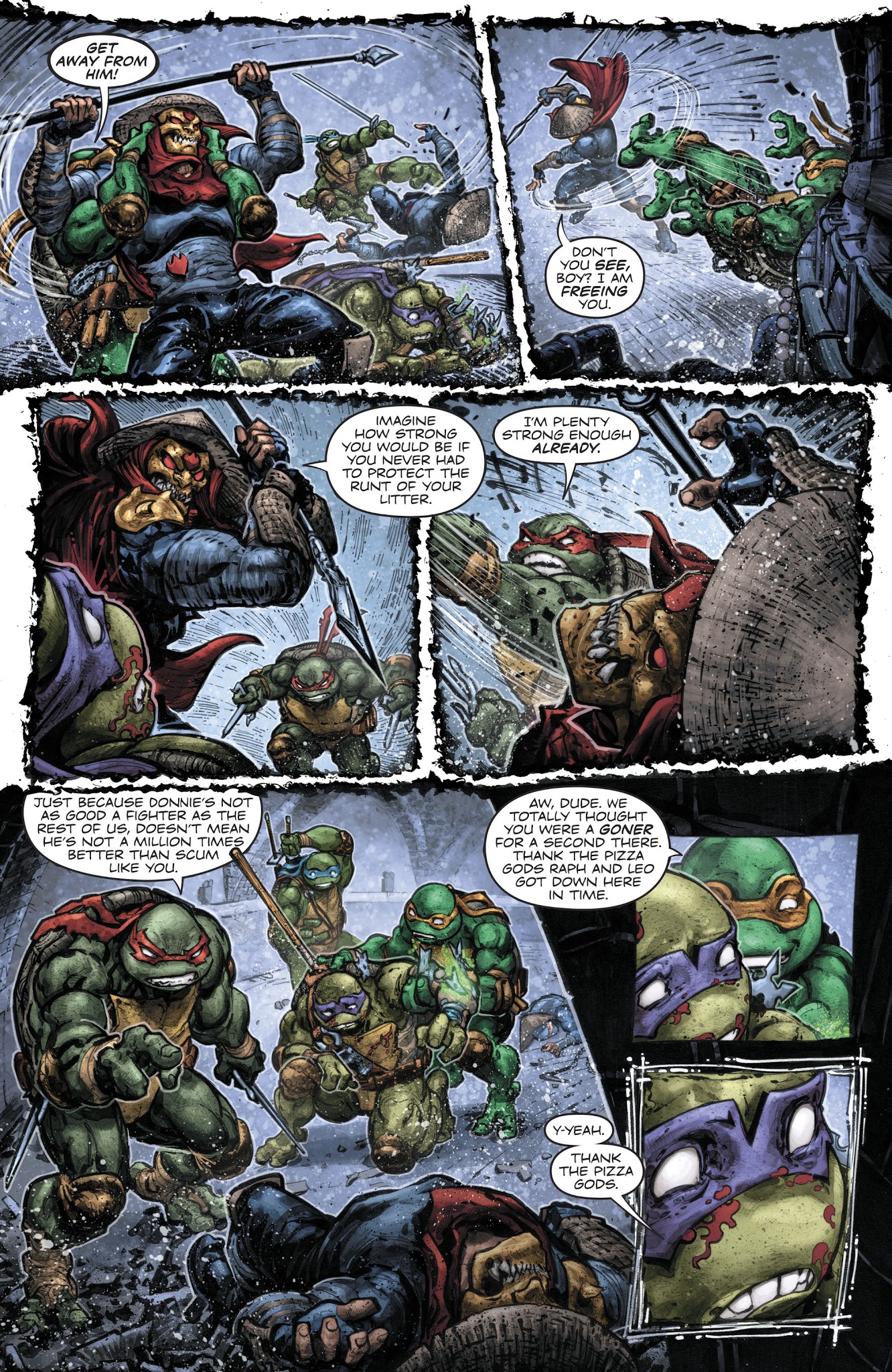 Read online Batman/Teenage Mutant Ninja Turtles II comic -  Issue #1 - 10