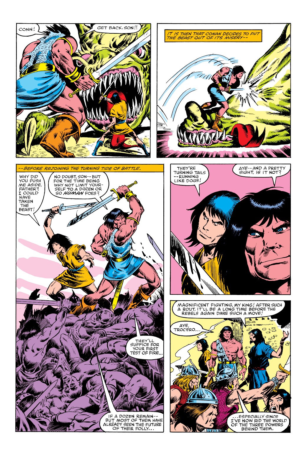 Conan the King: The Original Marvel Years Omnibus issue TPB (Part 6) - Page 11