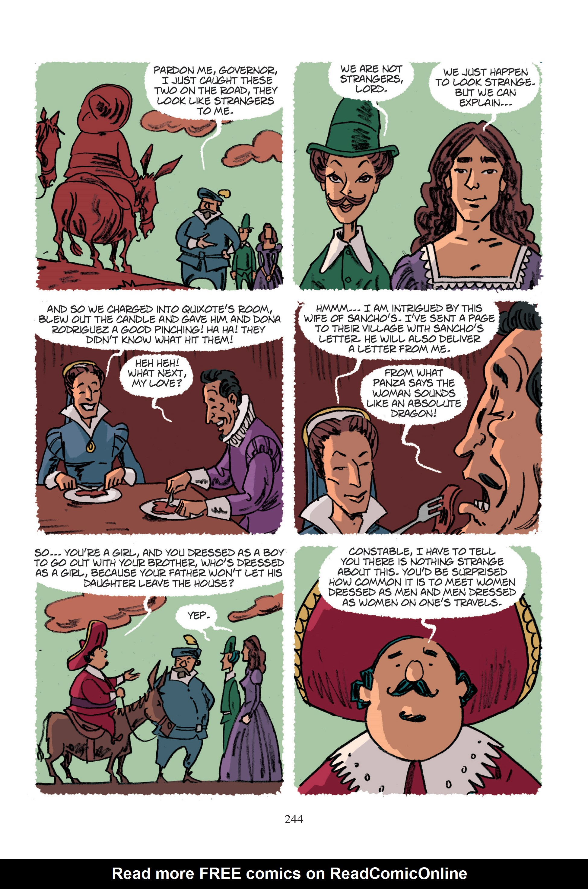 Read online The Complete Don Quixote comic -  Issue # TPB (Part 3) - 37