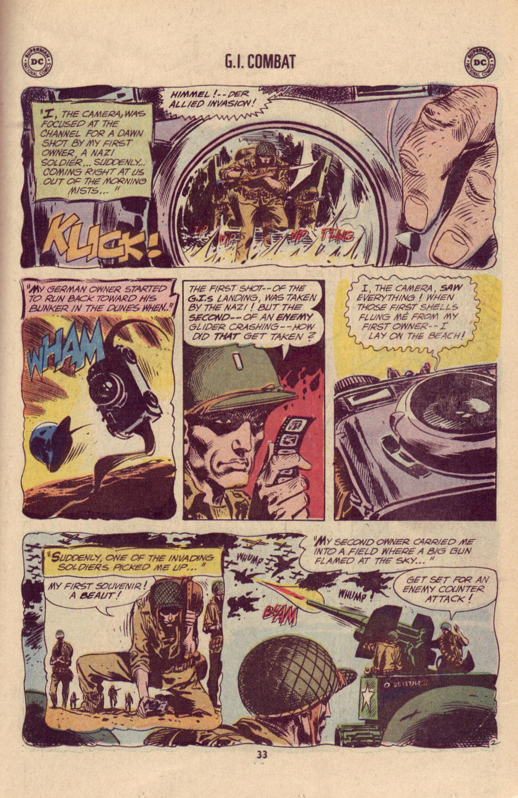 Read online G.I. Combat (1952) comic -  Issue #146 - 35