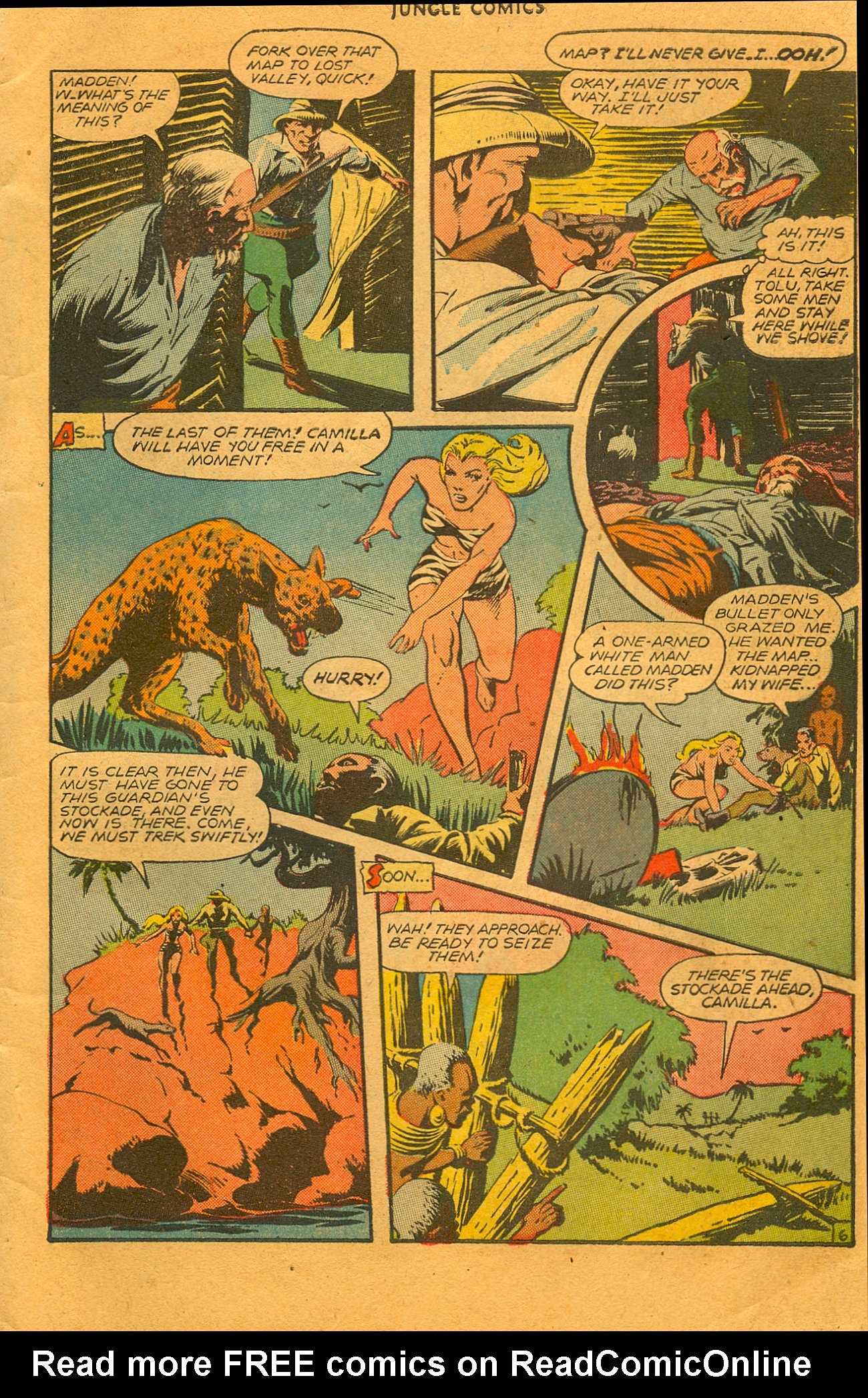 Read online Jungle Comics comic -  Issue #88 - 48