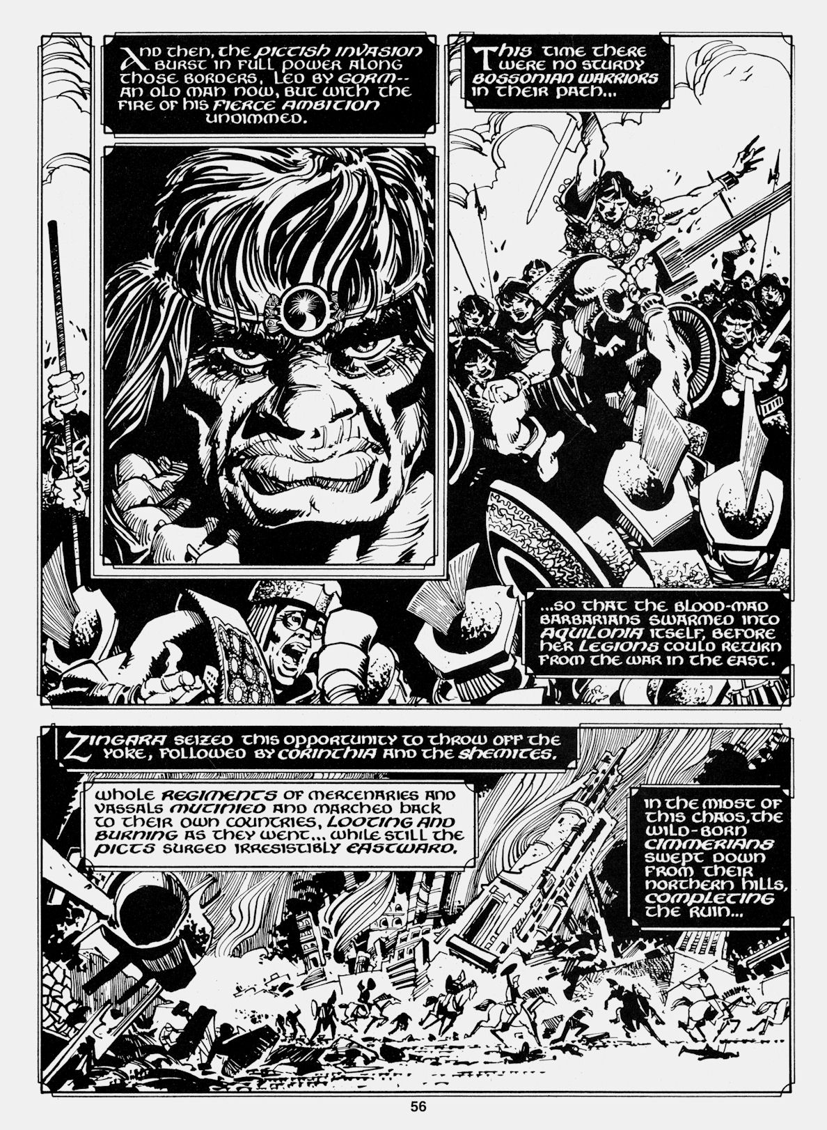 Read online Conan Saga comic -  Issue #54 - 58