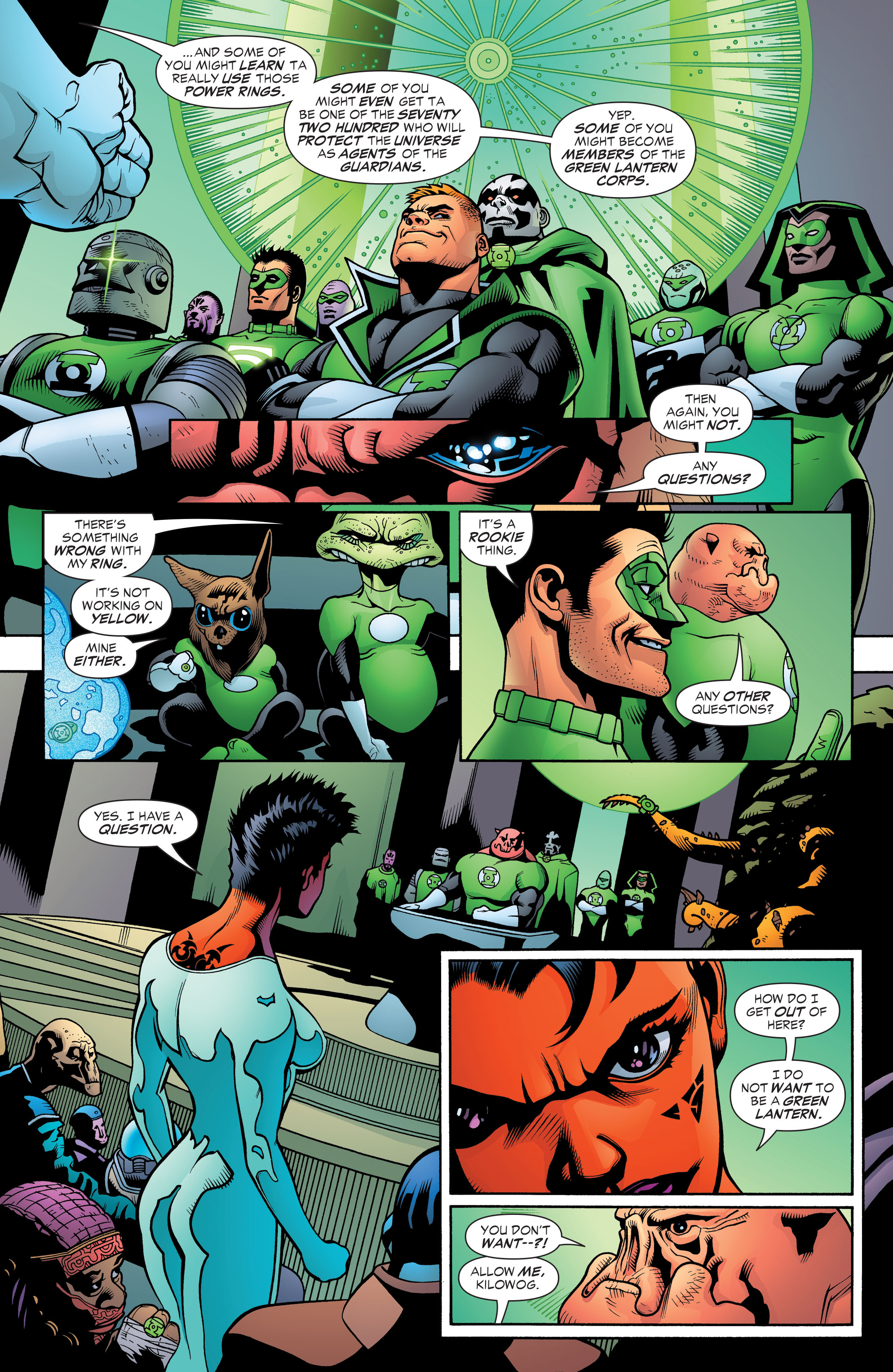 Read online Green Lantern by Geoff Johns comic -  Issue # TPB 1 (Part 2) - 95