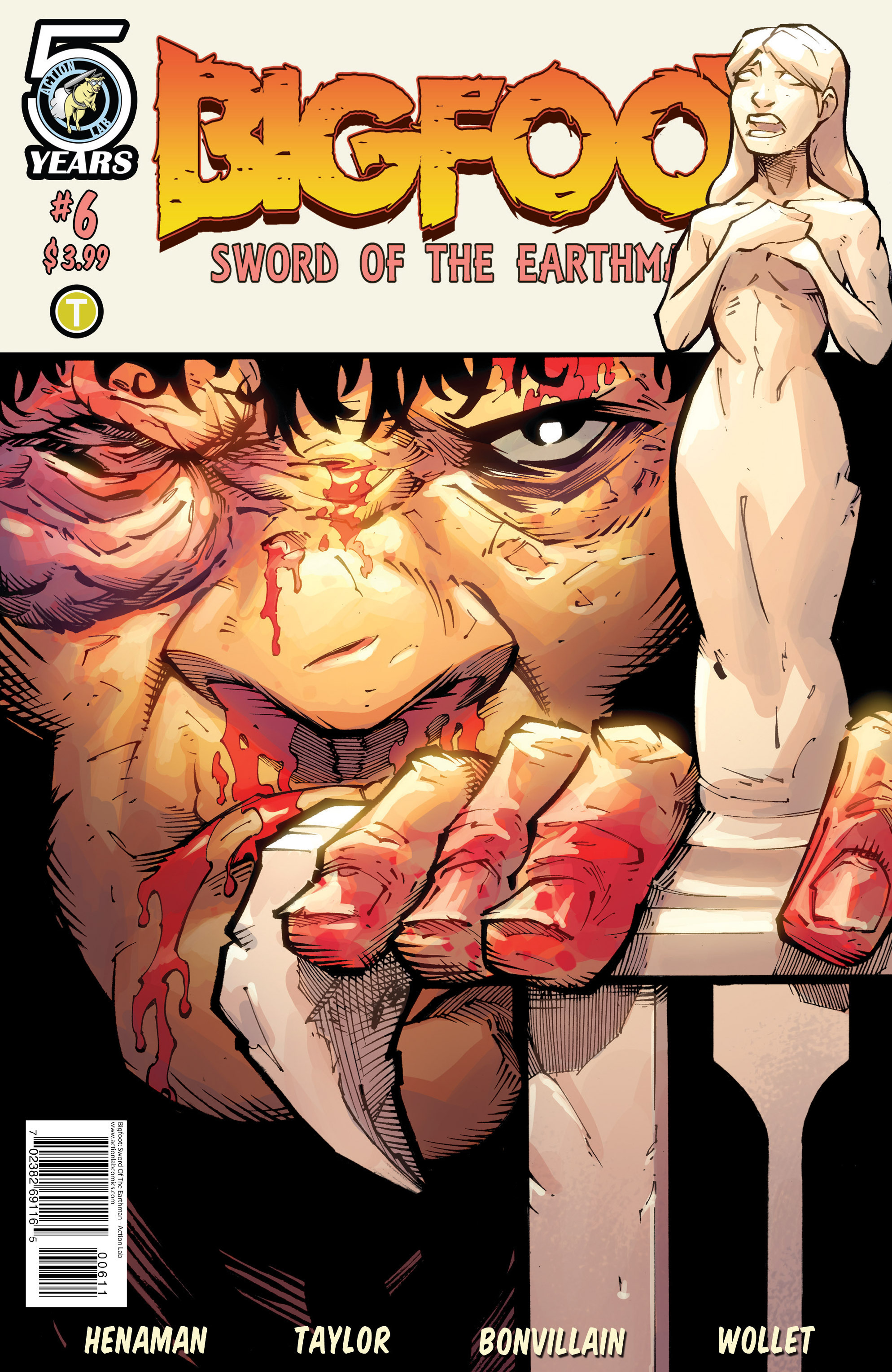 Read online Bigfoot: Sword of the Earthman (2015) comic -  Issue #6 - 1
