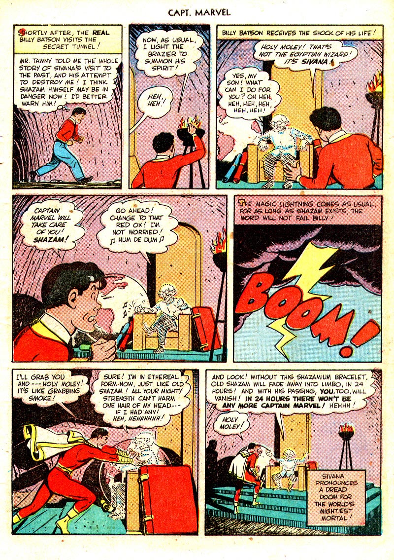 Read online Captain Marvel Adventures comic -  Issue #100 - 21