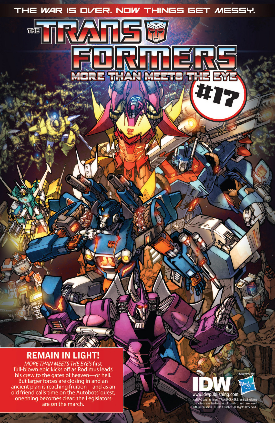 Read online The Transformers: Regeneration One comic -  Issue #91 - 27