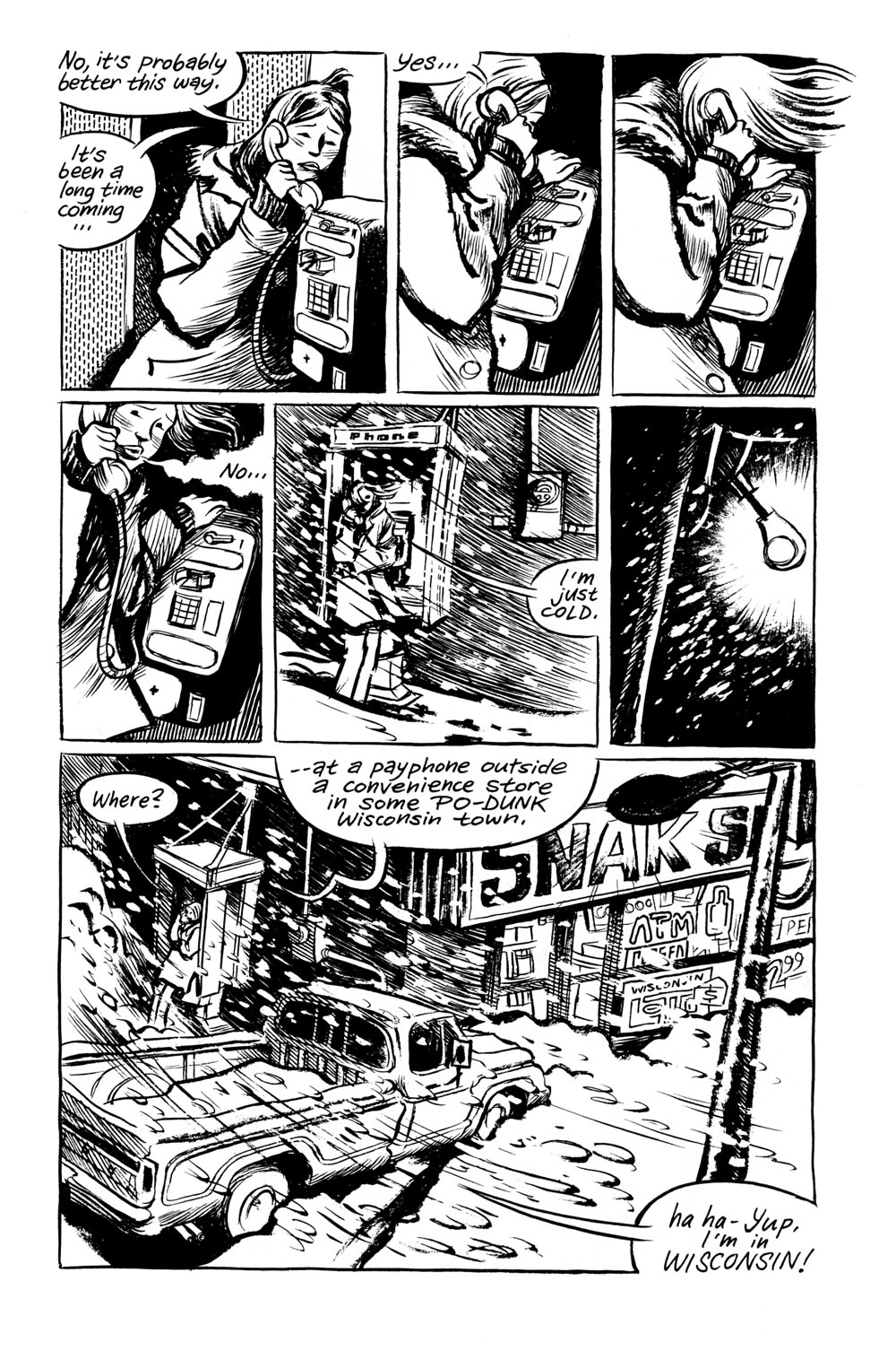 Blankets issue 1 - Page 157