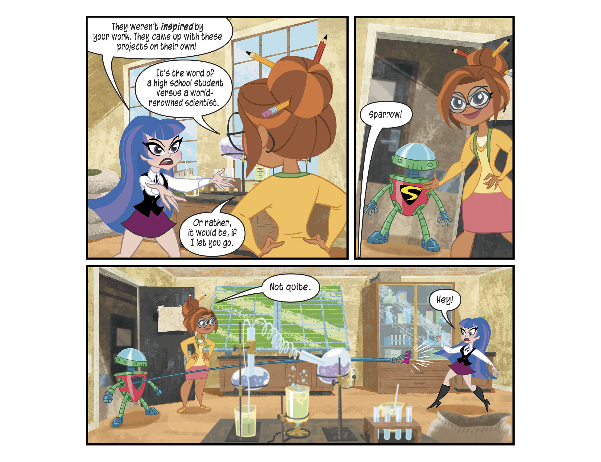 Read online DC Super Hero Girls: Weird Science comic -  Issue #13 - 5