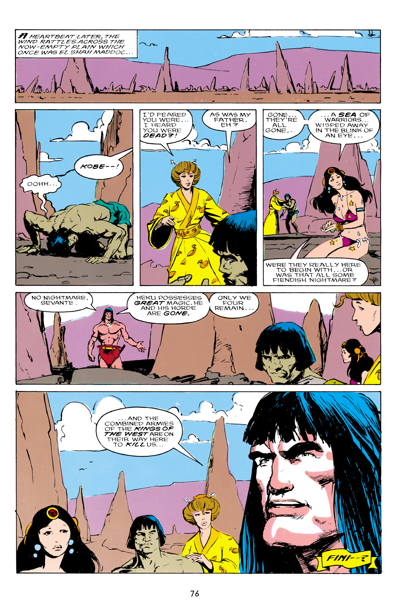 Read online The Chronicles of Conan comic -  Issue # TPB 27 (Part 1) - 76