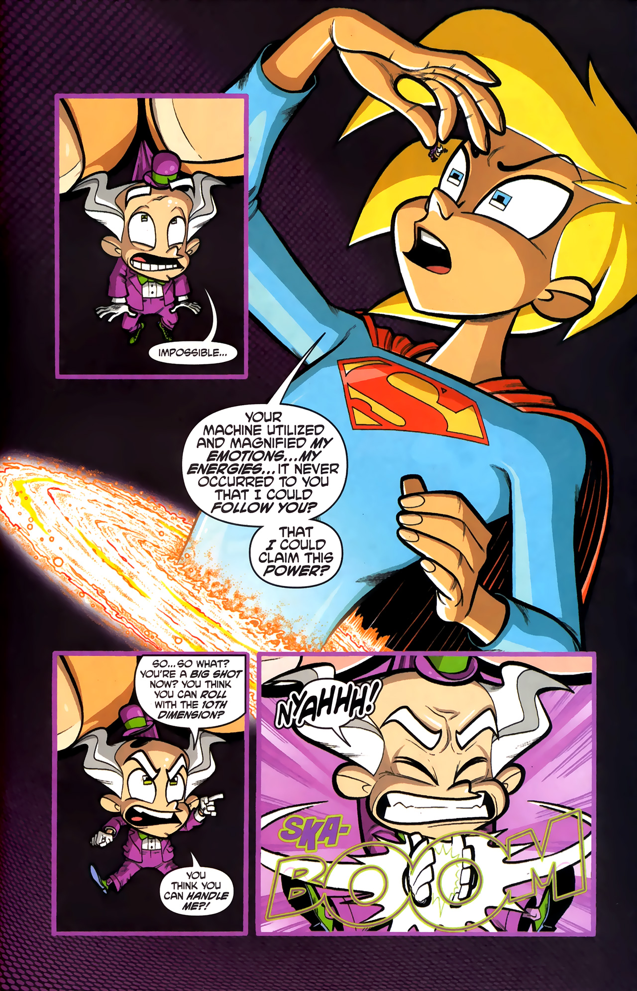 Read online Supergirl: Cosmic Adventures in the 8th Grade comic -  Issue #6 - 15