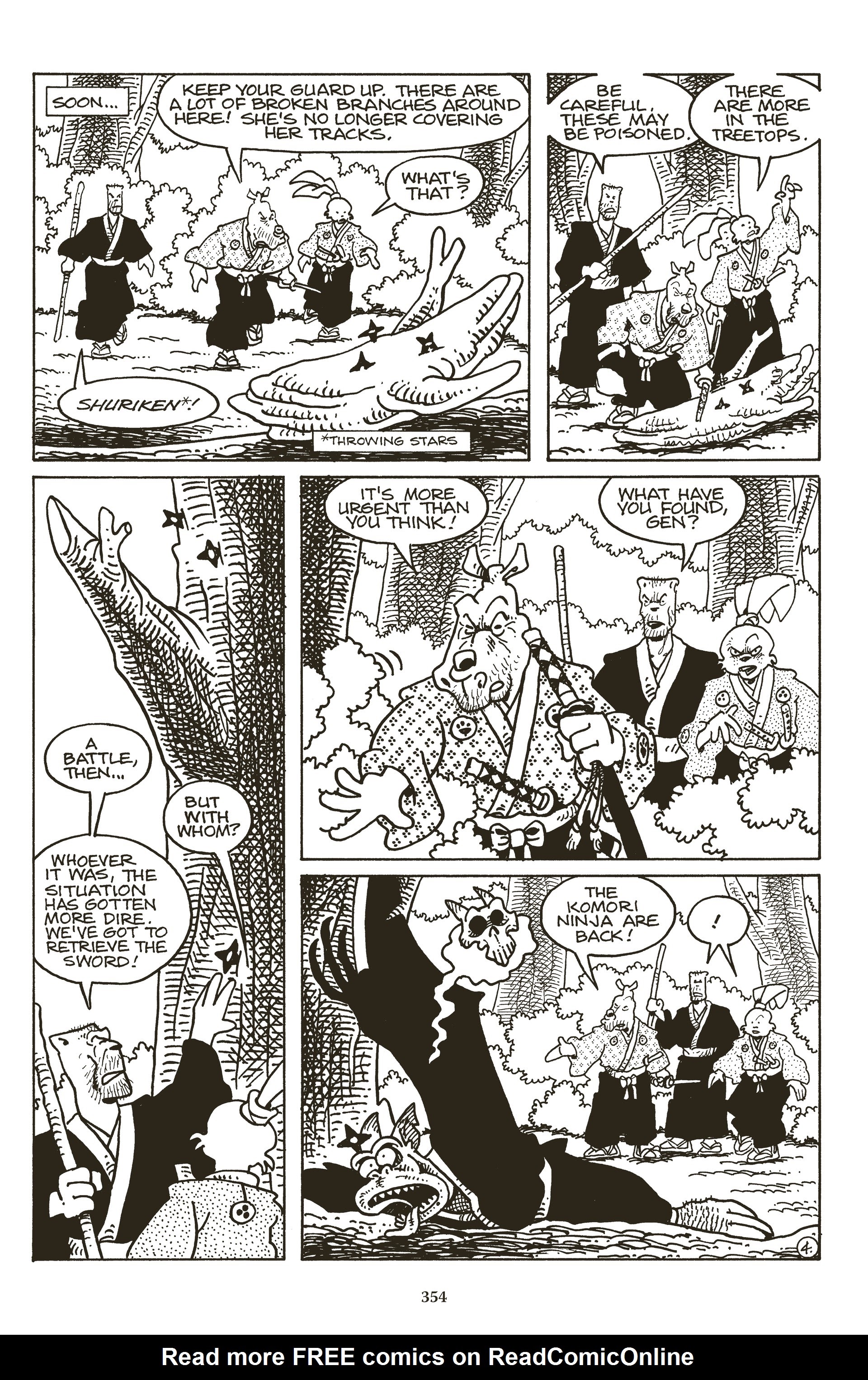 Read online The Usagi Yojimbo Saga (2021) comic -  Issue # TPB 3 (Part 4) - 49
