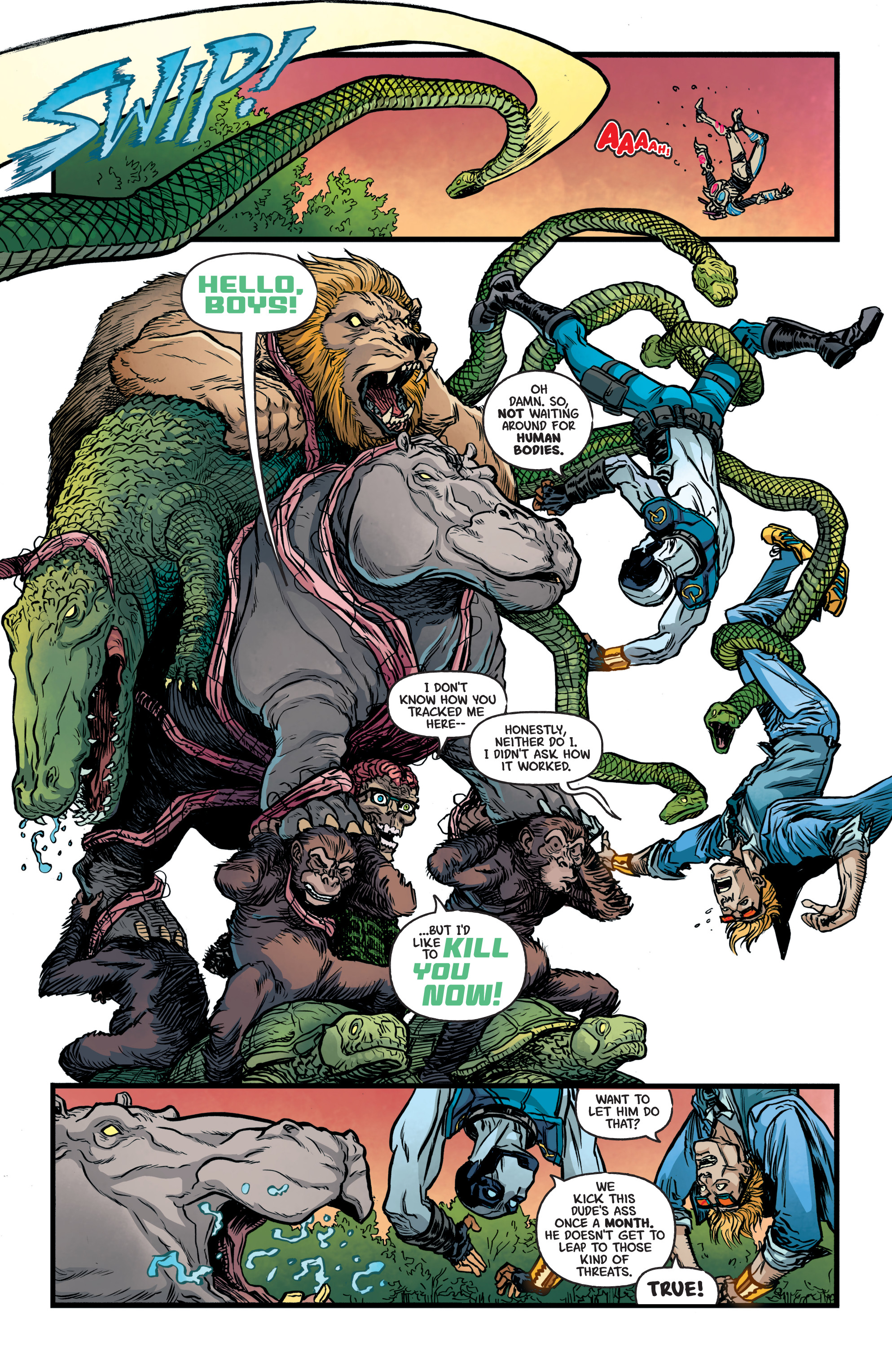 Read online Quantum & Woody comic -  Issue #2 - 17
