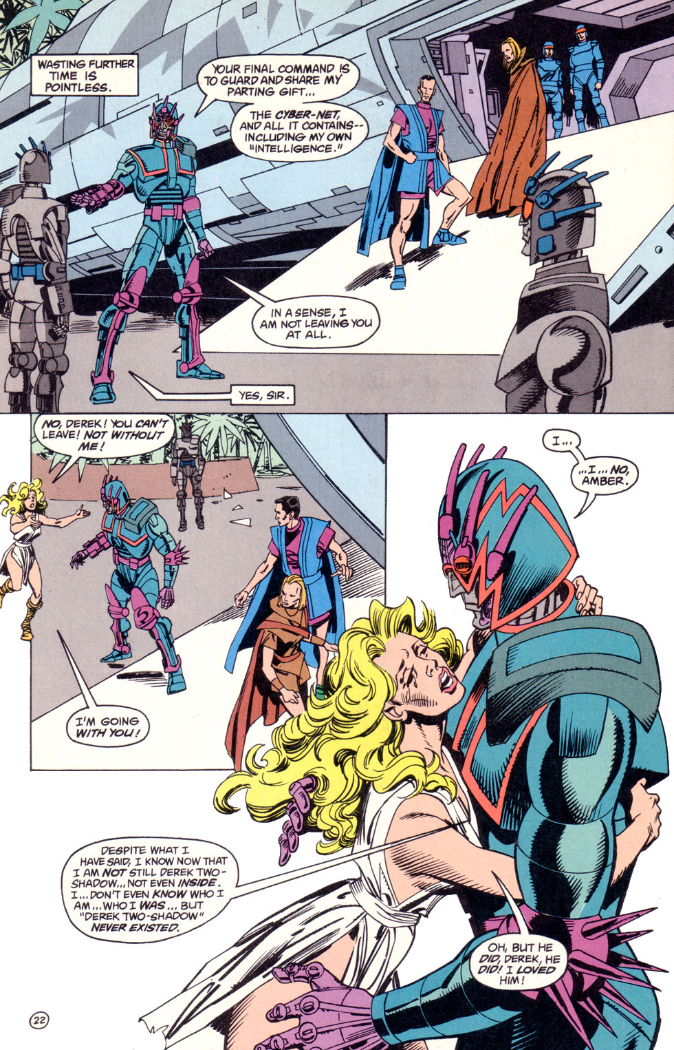 Read online Electric Warrior comic -  Issue #18 - 24