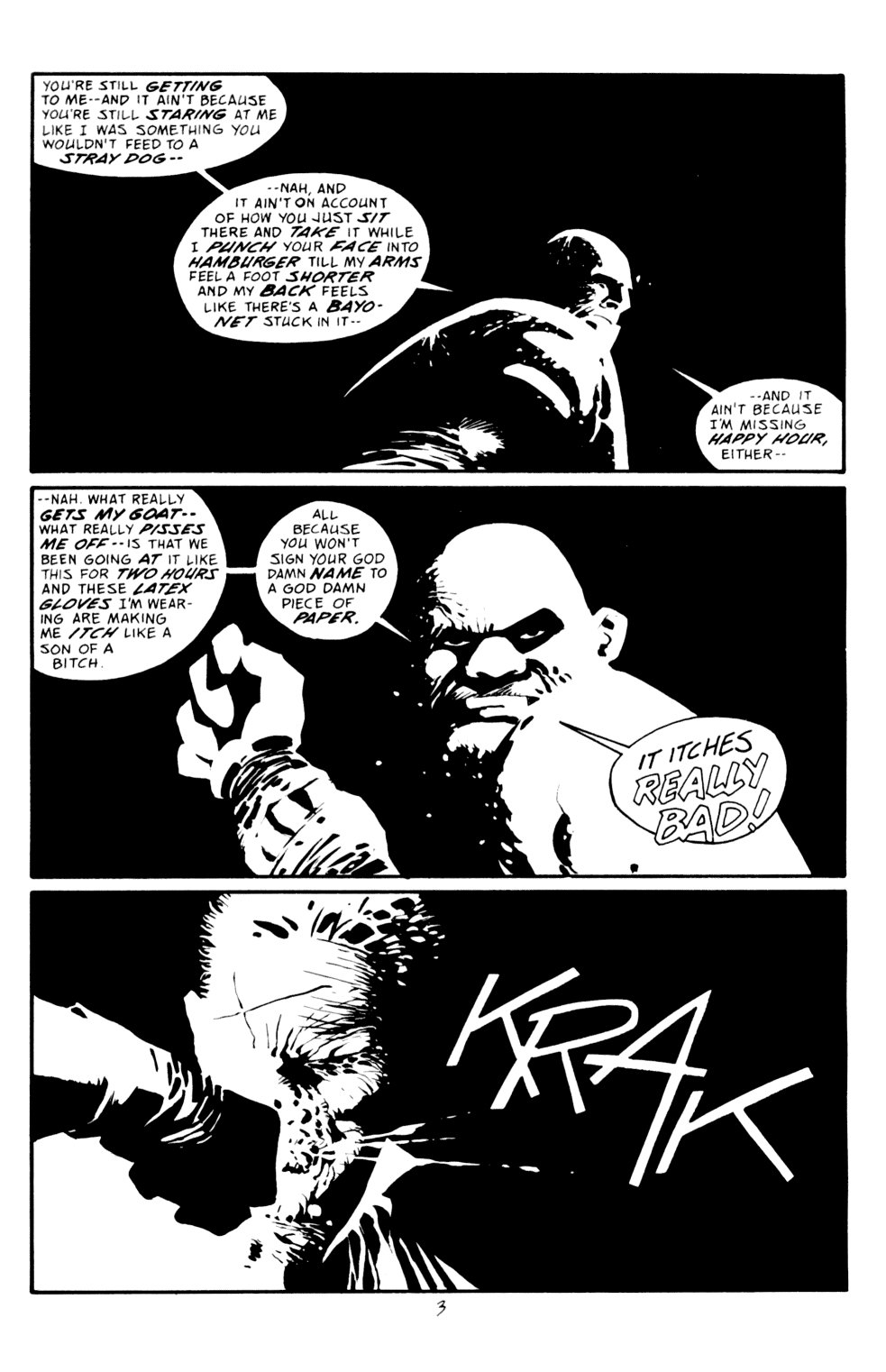 Read online Sin City: That Yellow Bastard comic -  Issue #3 - 4