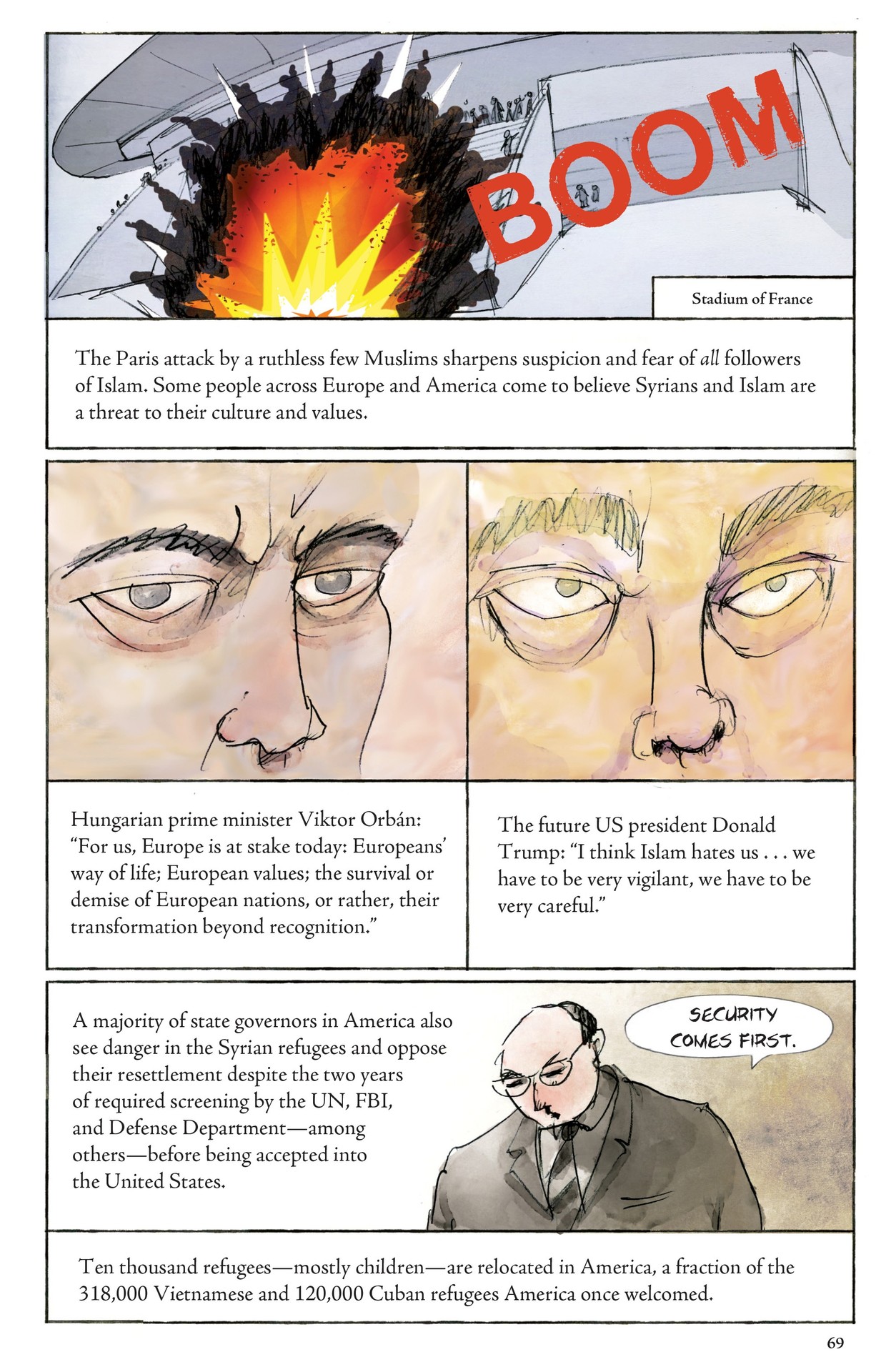 Read online The Unwanted: Stories of the Syrian Refugees comic -  Issue # TPB - 63