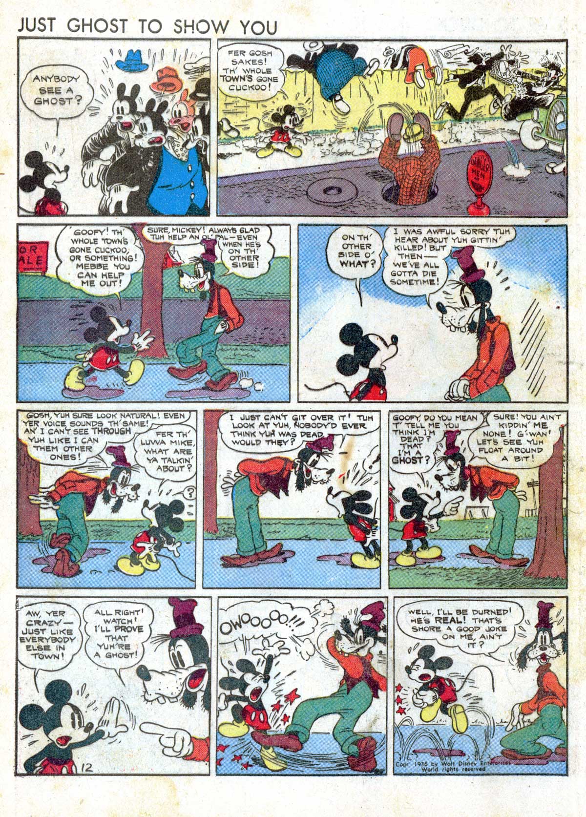Read online Walt Disney's Comics and Stories comic -  Issue #3 - 16