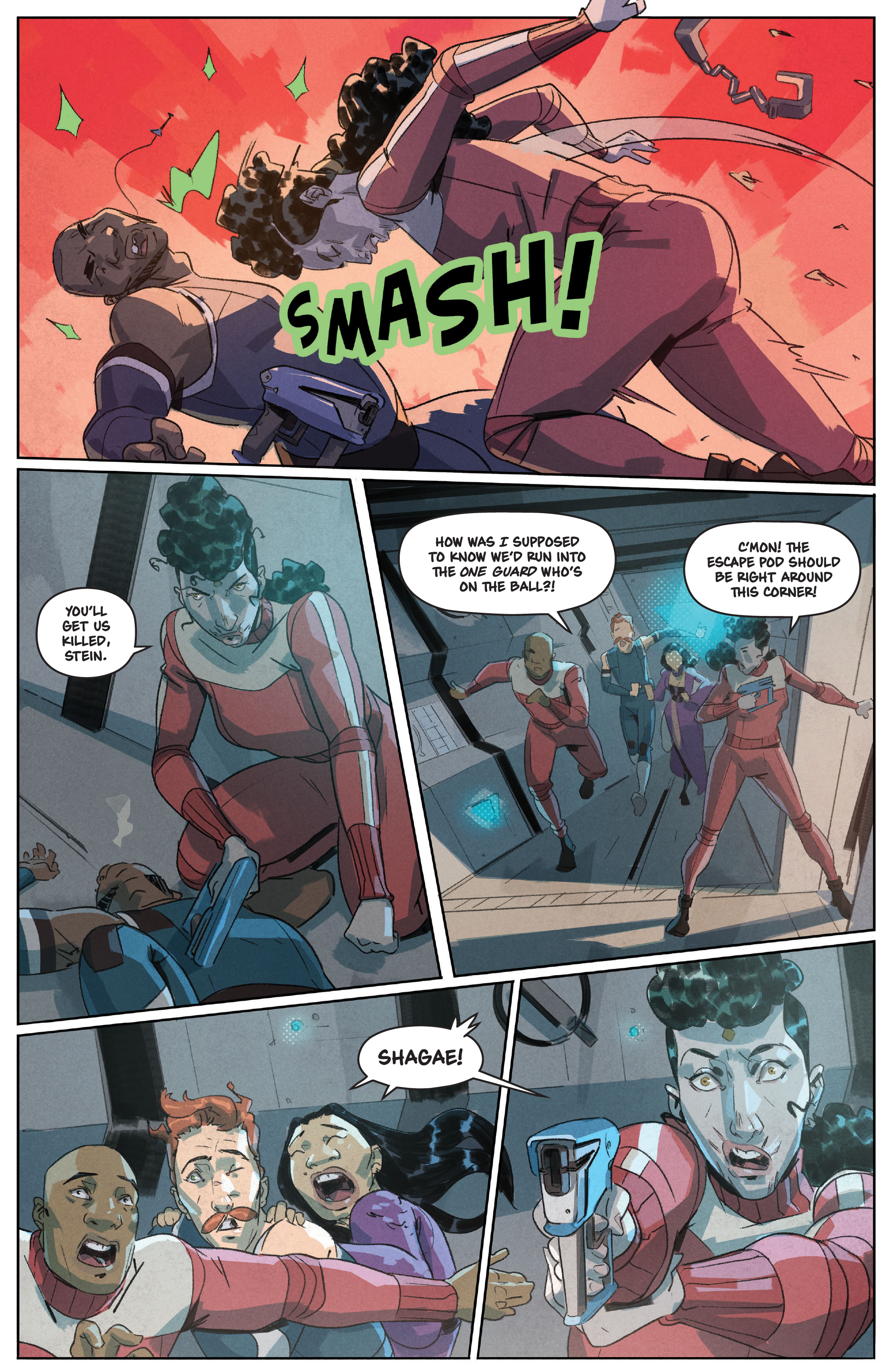 Read online New Masters comic -  Issue #5 - 16