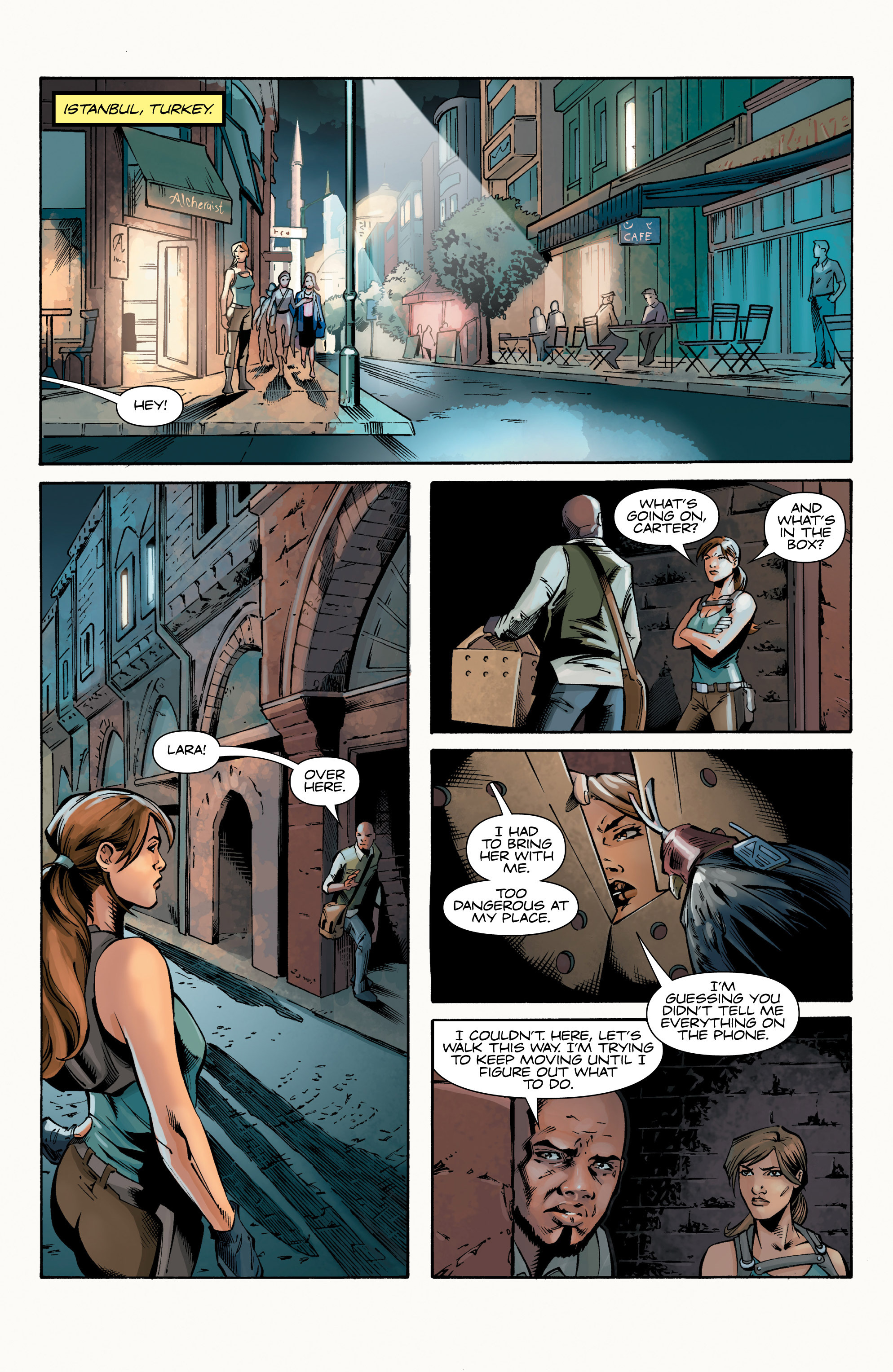 Read online Lara Croft and the Frozen Omen comic -  Issue #2 - 8