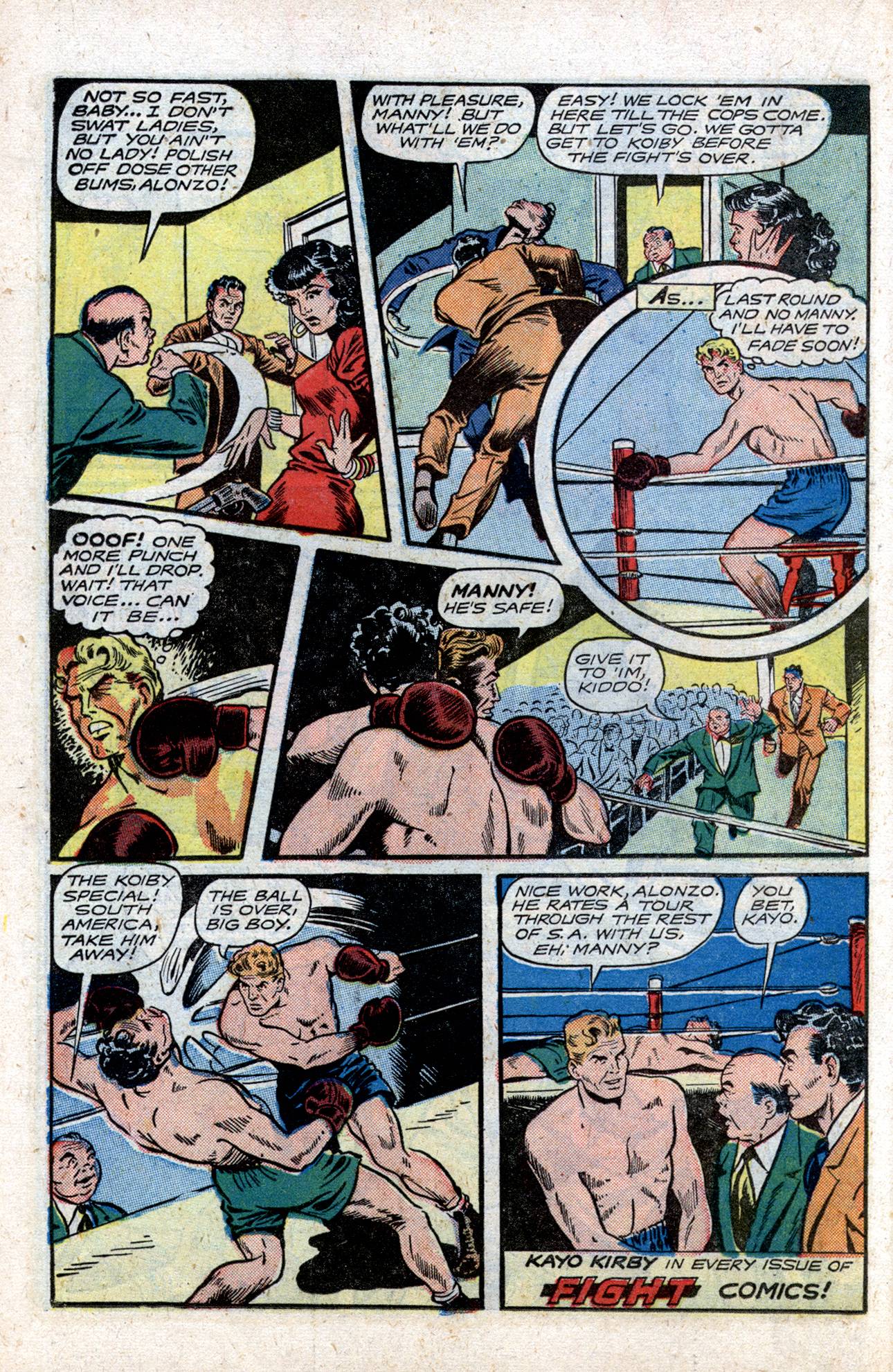 Read online Fight Comics comic -  Issue #53 - 26
