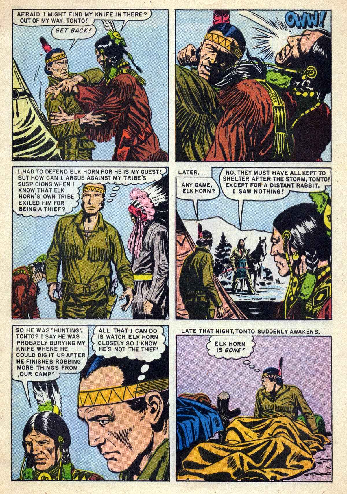 Read online Lone Ranger's Companion Tonto comic -  Issue #33 - 5