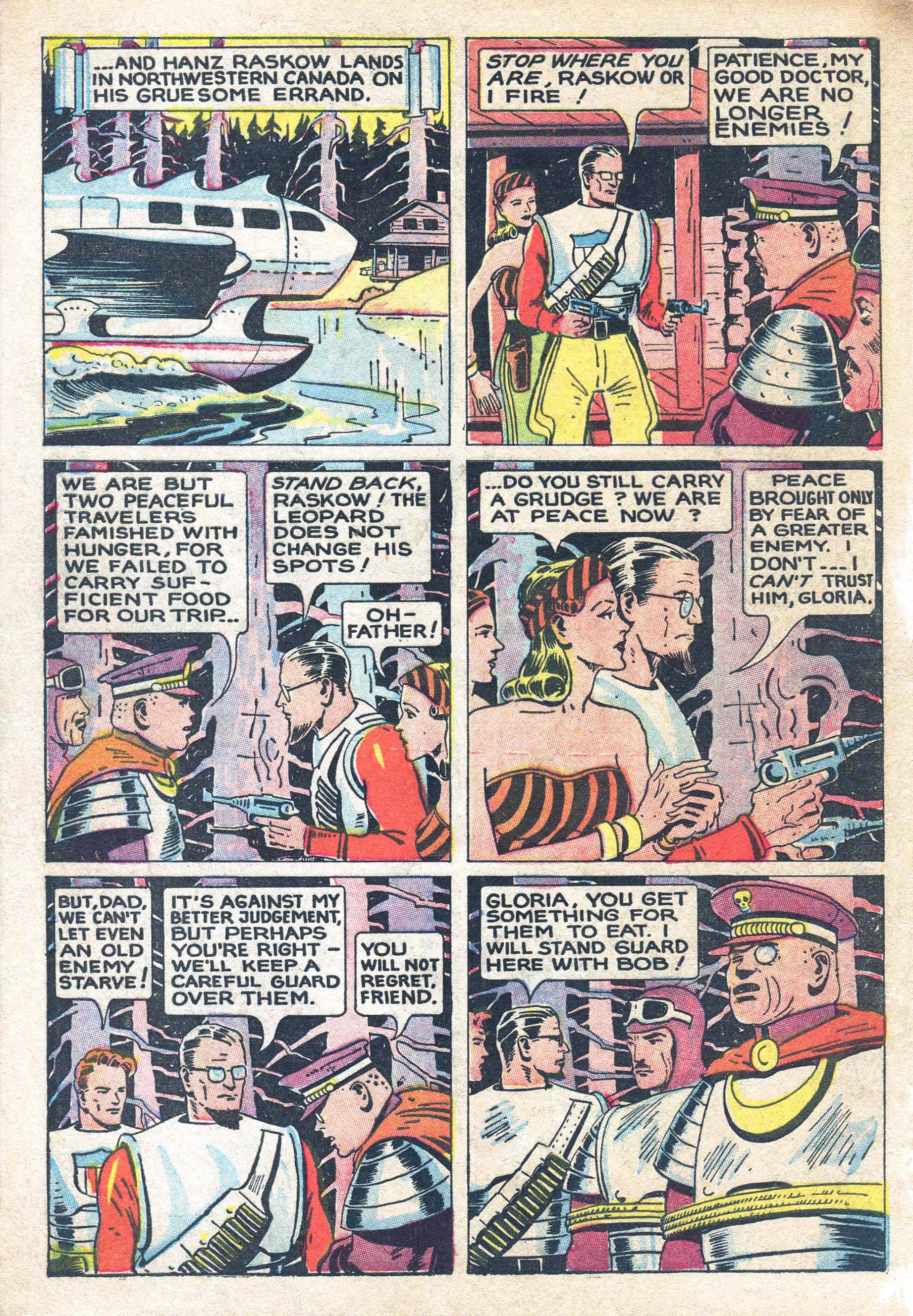 Read online Amazing Mystery Funnies comic -  Issue #9 - 24