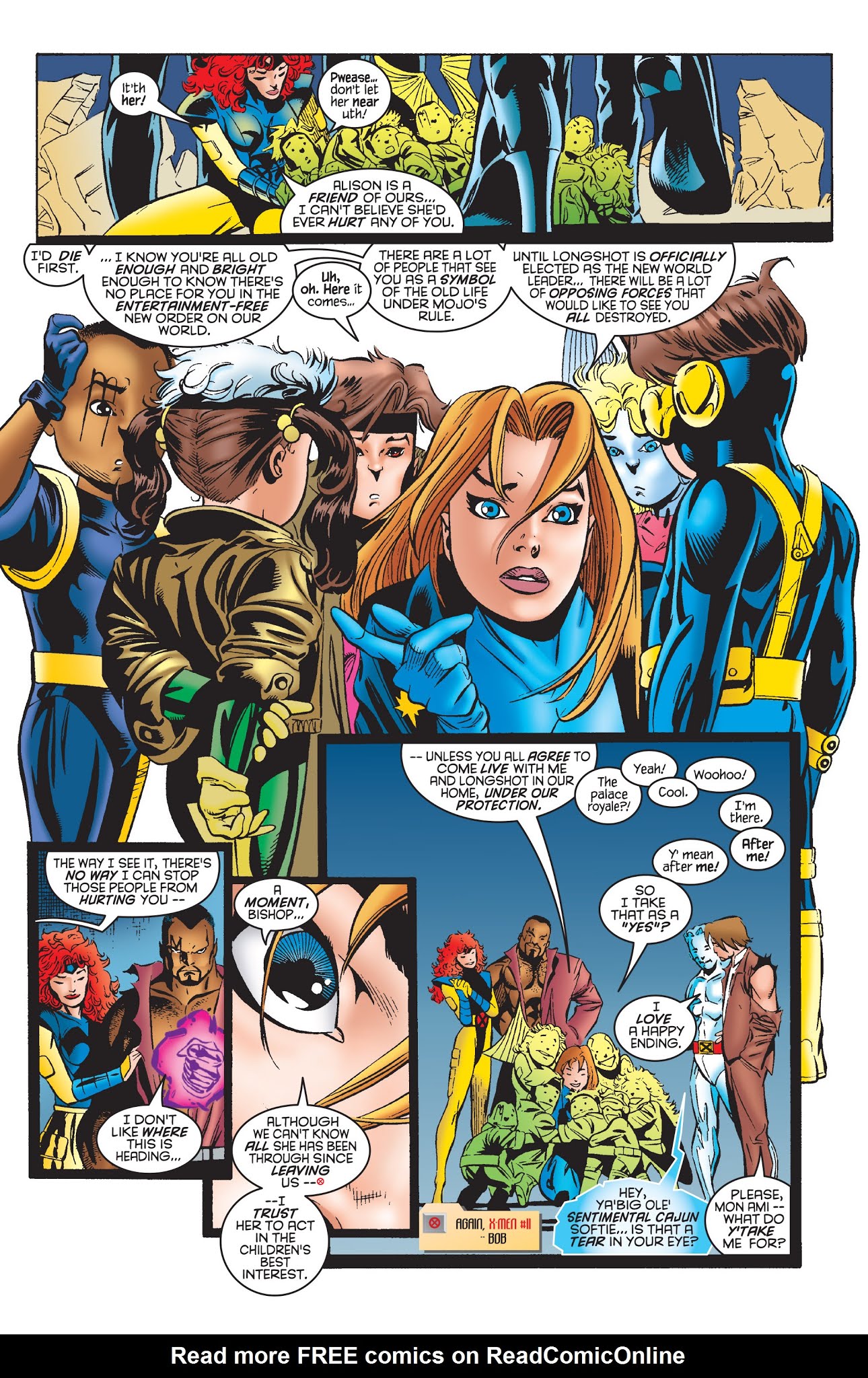 Read online X-Men: The Road to Onslaught comic -  Issue # TPB 2 - 226