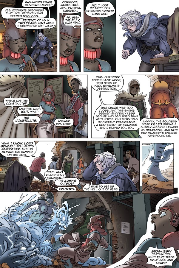 Read online Unsounded comic -  Issue #15 - 144