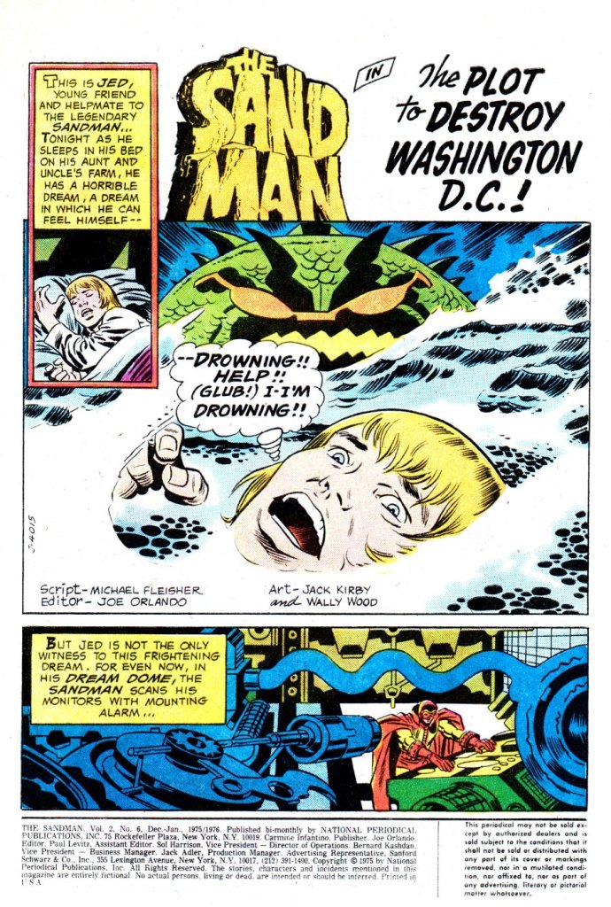 The Sandman (1974) Issue #6 #6 - English 2