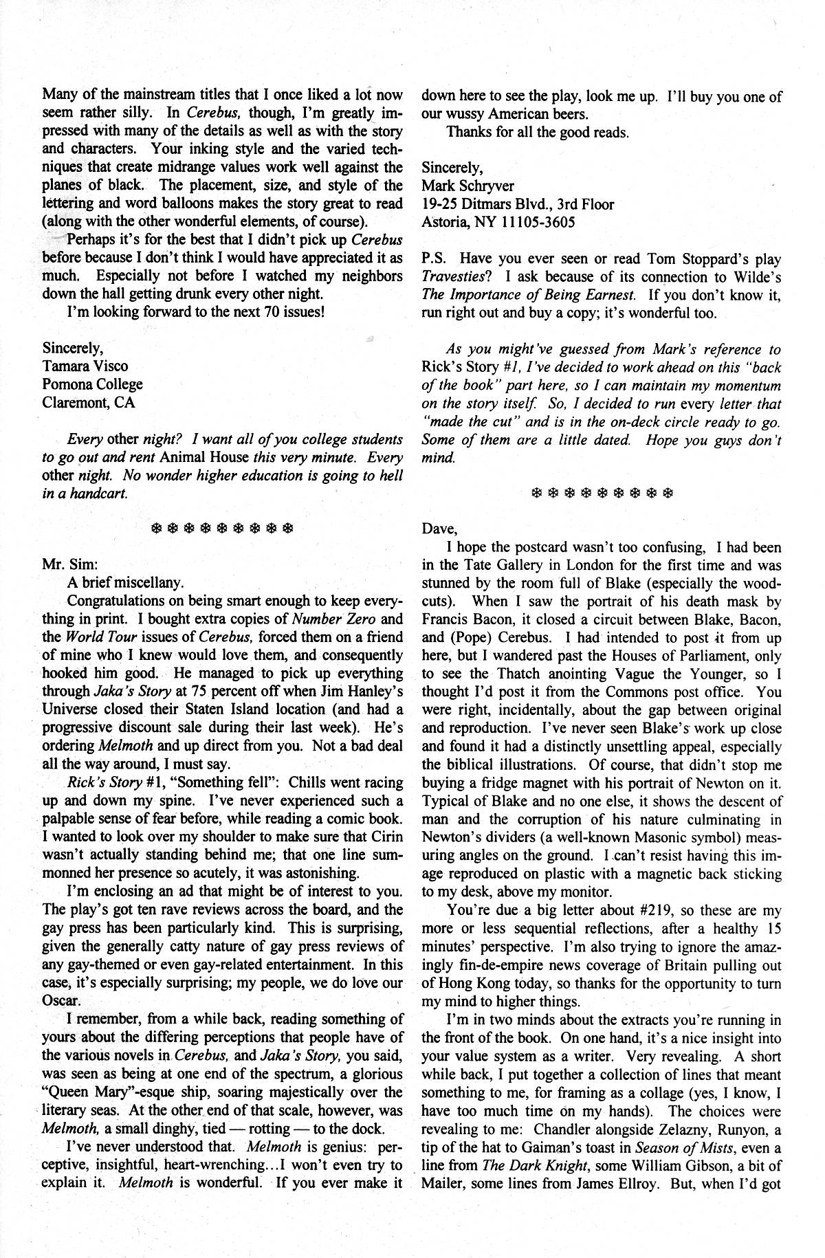 Read online Cerebus comic -  Issue #232 - 26