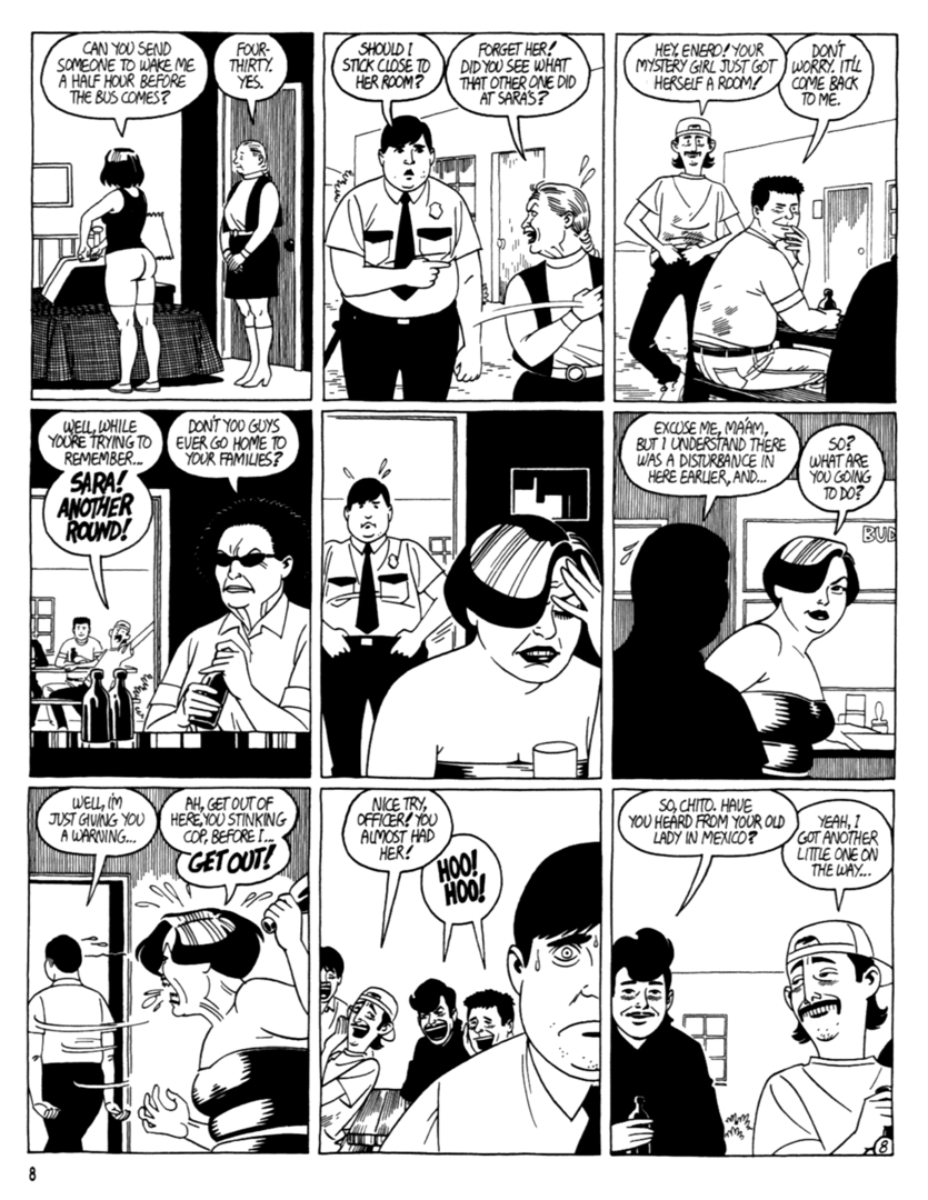 Read online Love and Rockets (1982) comic -  Issue #40 - 10