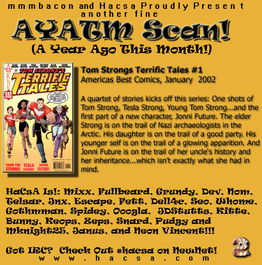 Read online Tom Strong's Terrific Tales comic -  Issue #1 - 1