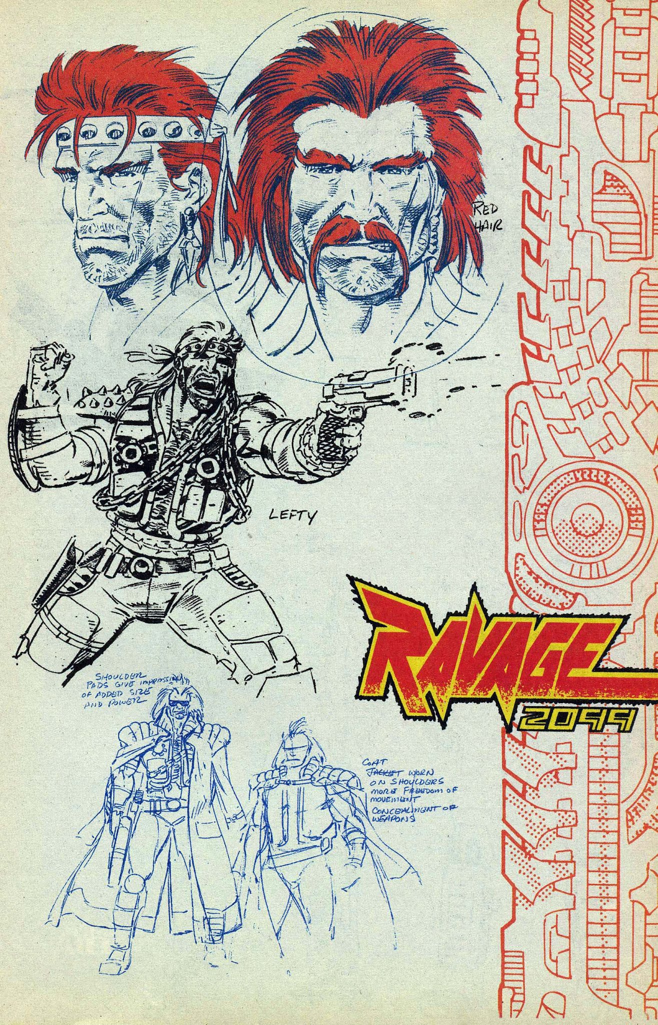 Read online 2099 Sketchbook comic -  Issue # Full - 11