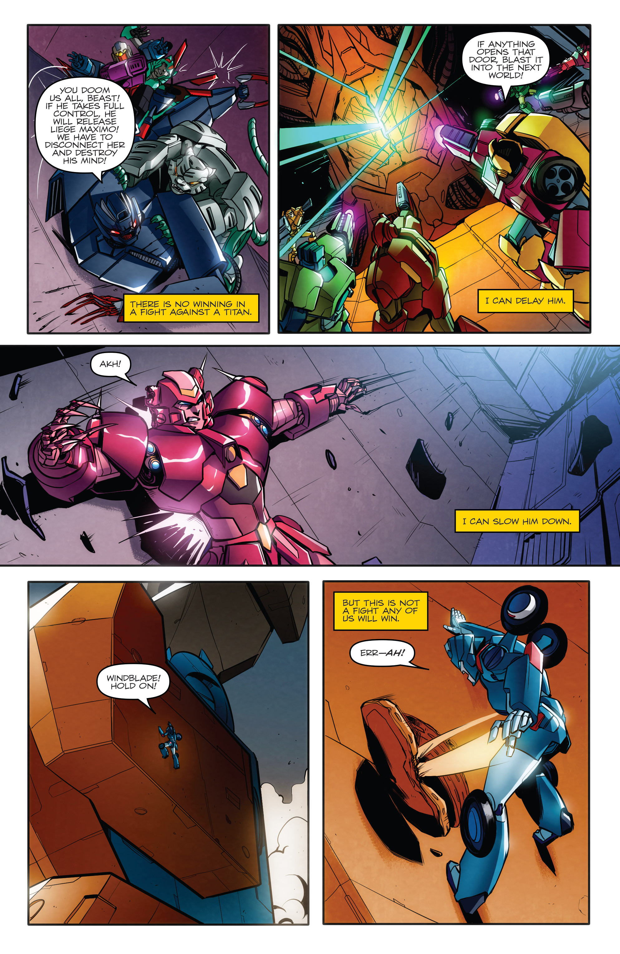 Read online Transformers: Till All Are One comic -  Issue #8 - 16