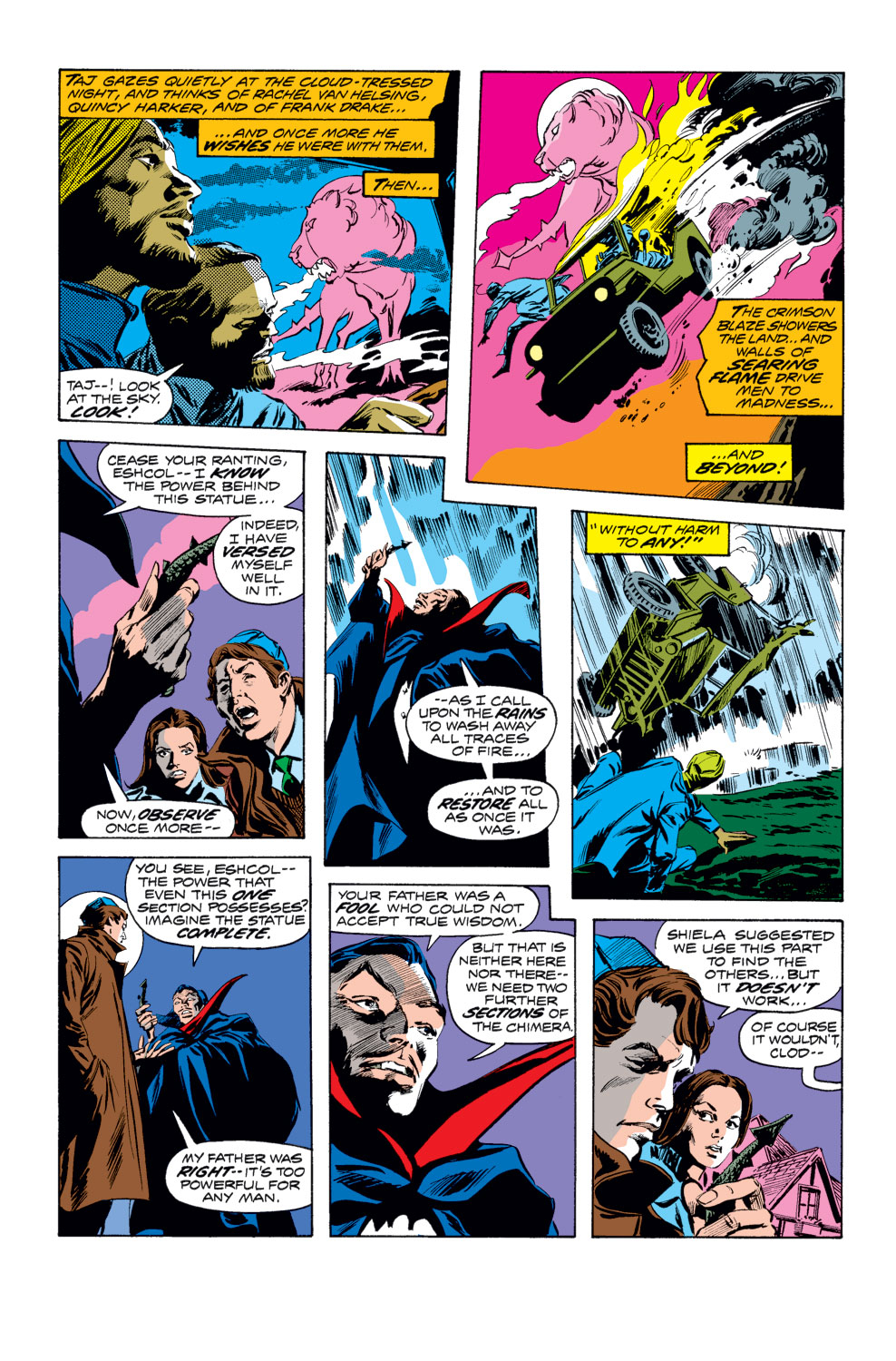 Read online Tomb of Dracula (1972) comic -  Issue #27 - 11