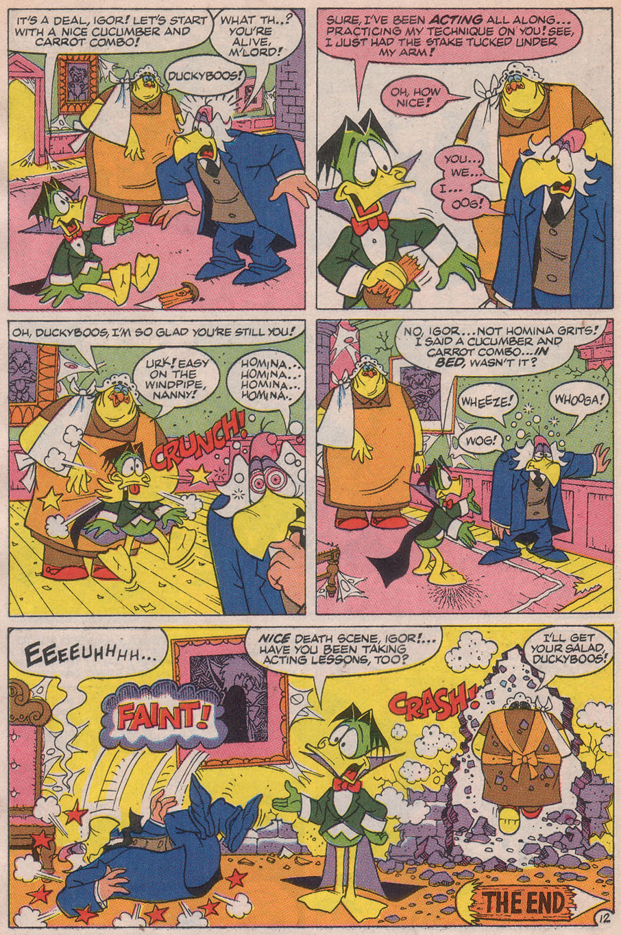Read online Count Duckula comic -  Issue #9 - 16