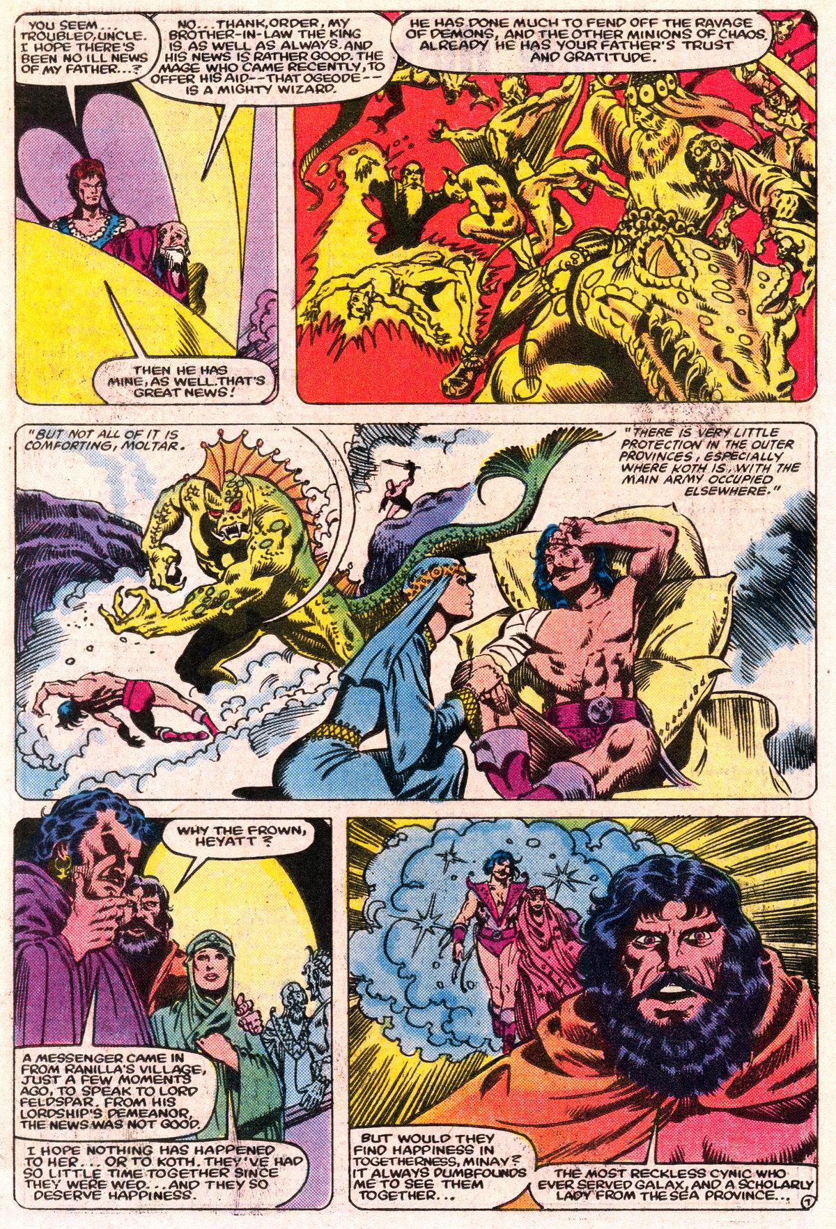 Read online The Saga of Crystar, Crystal Warrior comic -  Issue #8 - 8