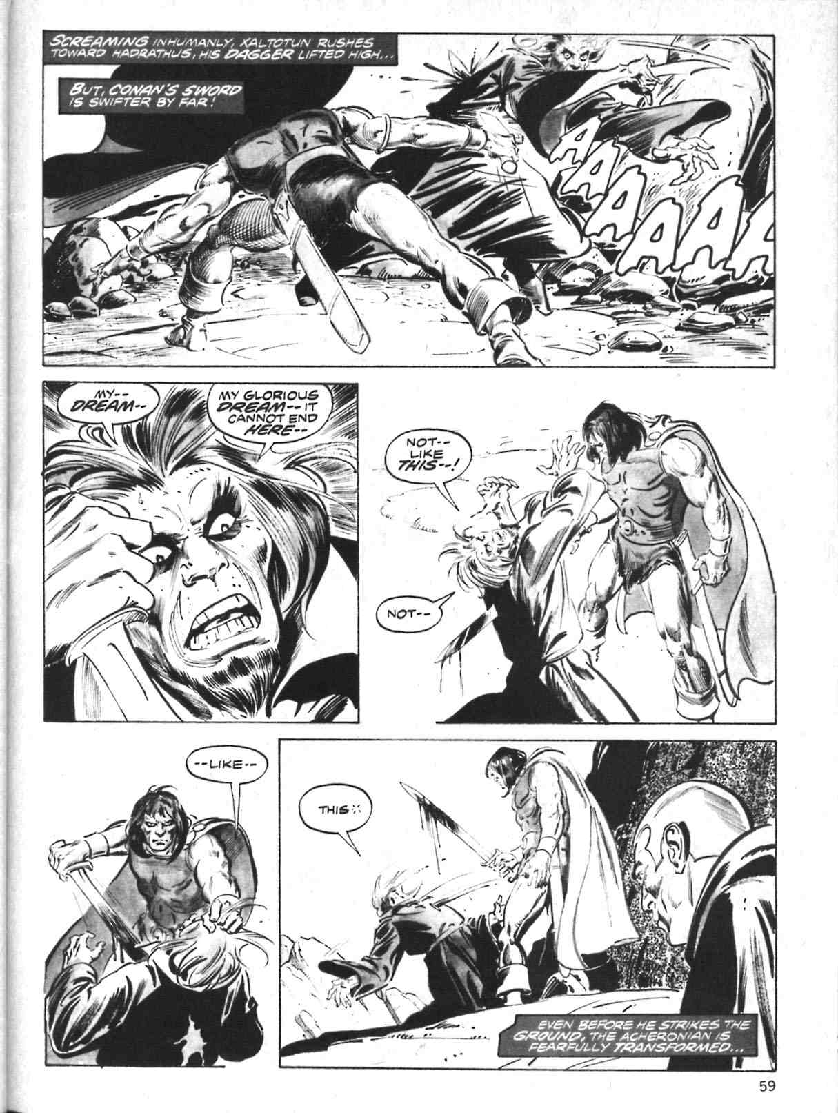 Read online The Savage Sword Of Conan comic -  Issue #10 - 58