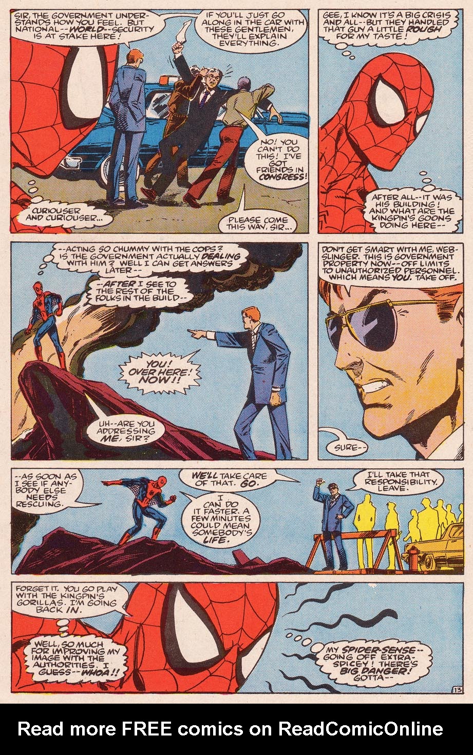 Read online Web of Spider-Man (1985) comic -  Issue #6 - 13