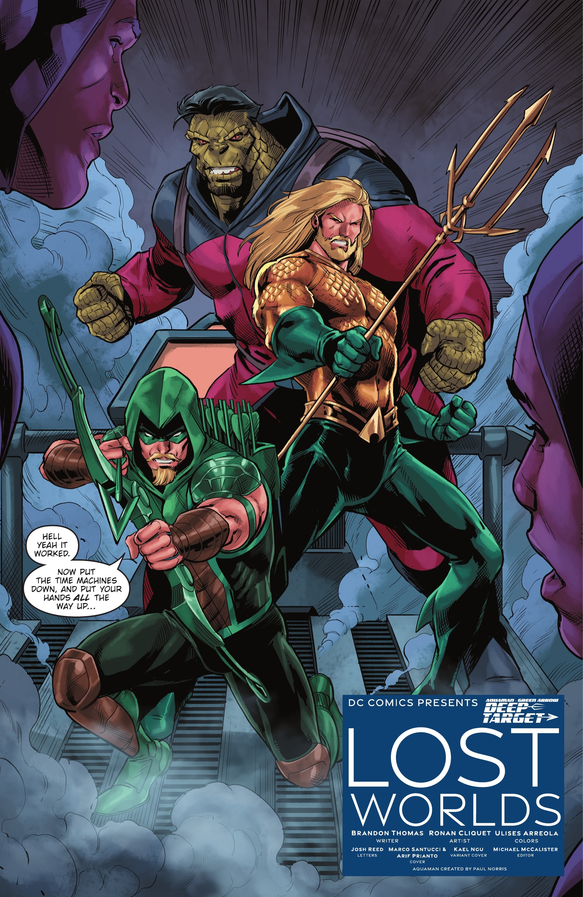 Read online Aquaman/Green Arrow - Deep Target comic -  Issue #5 - 24