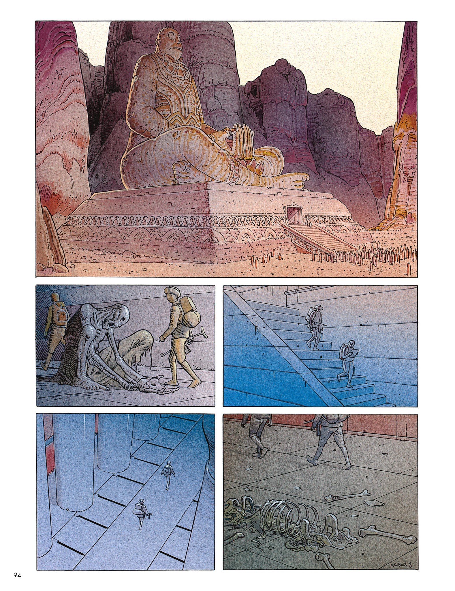 Read online Moebius Library comic -  Issue # TPB 3 - 82