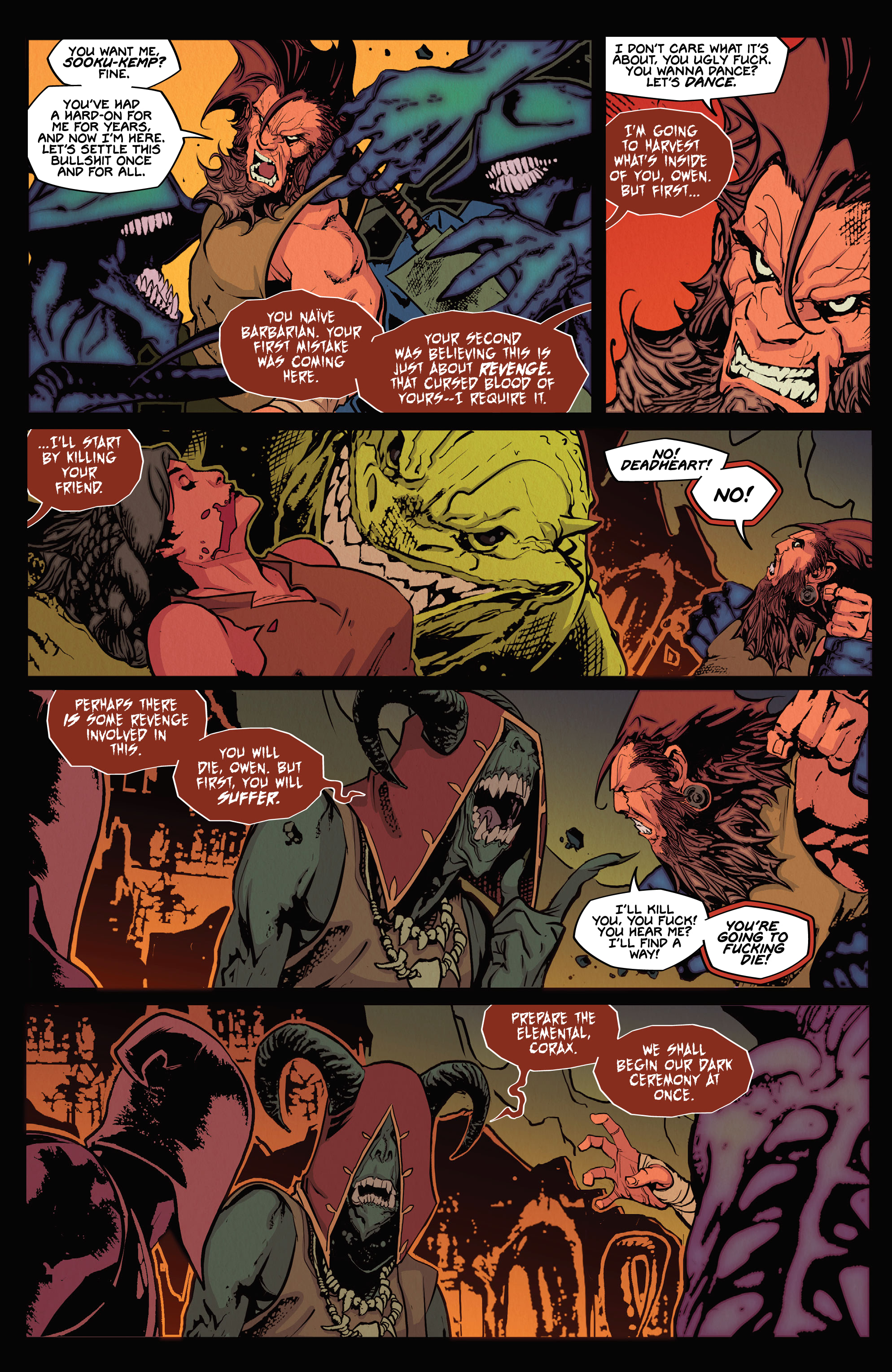 Read online Barbaric Hell to Pay comic -  Issue #3 - 19