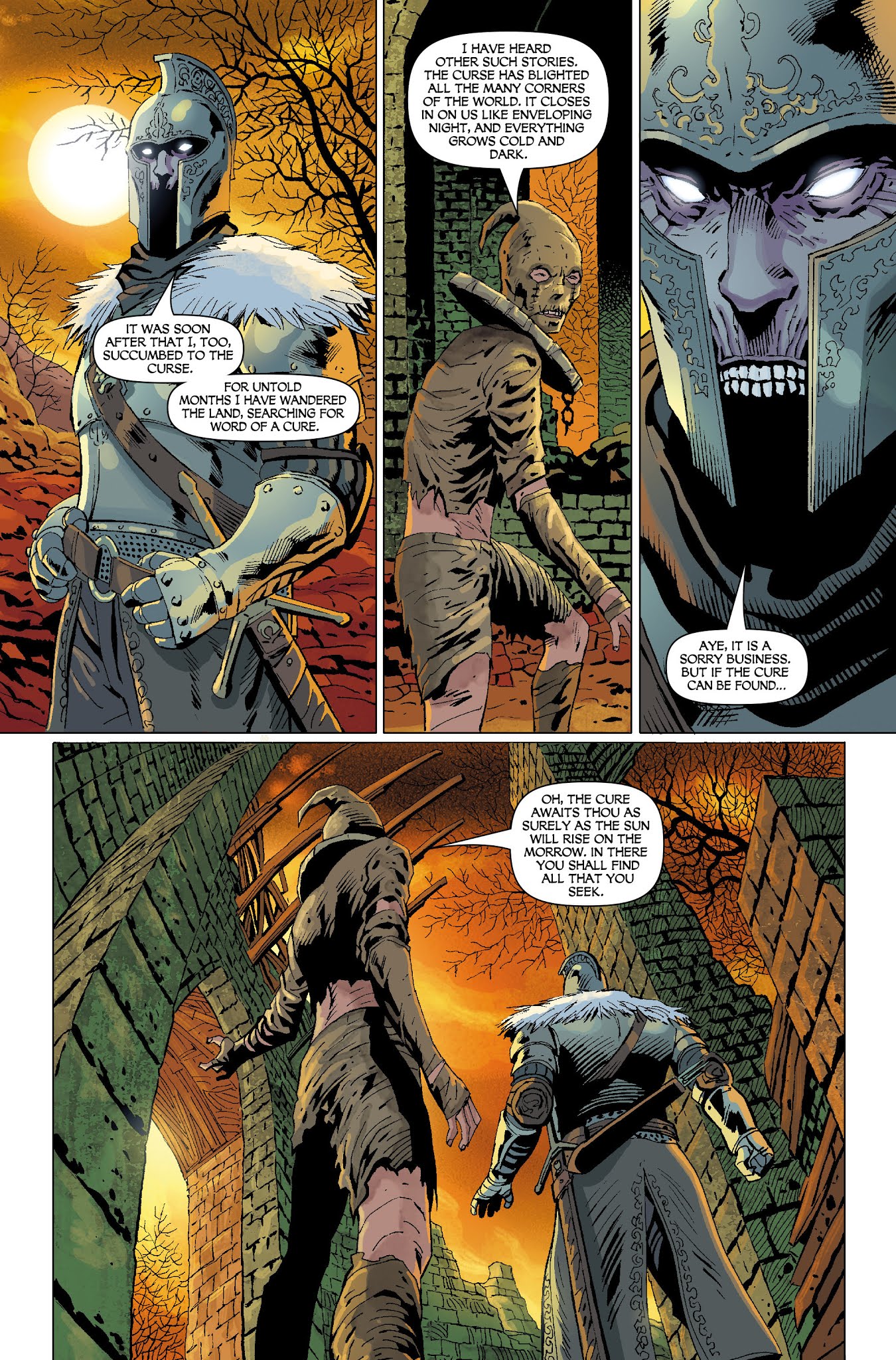 Read online Dark Souls: Legends of the Flame comic -  Issue #1 - 12