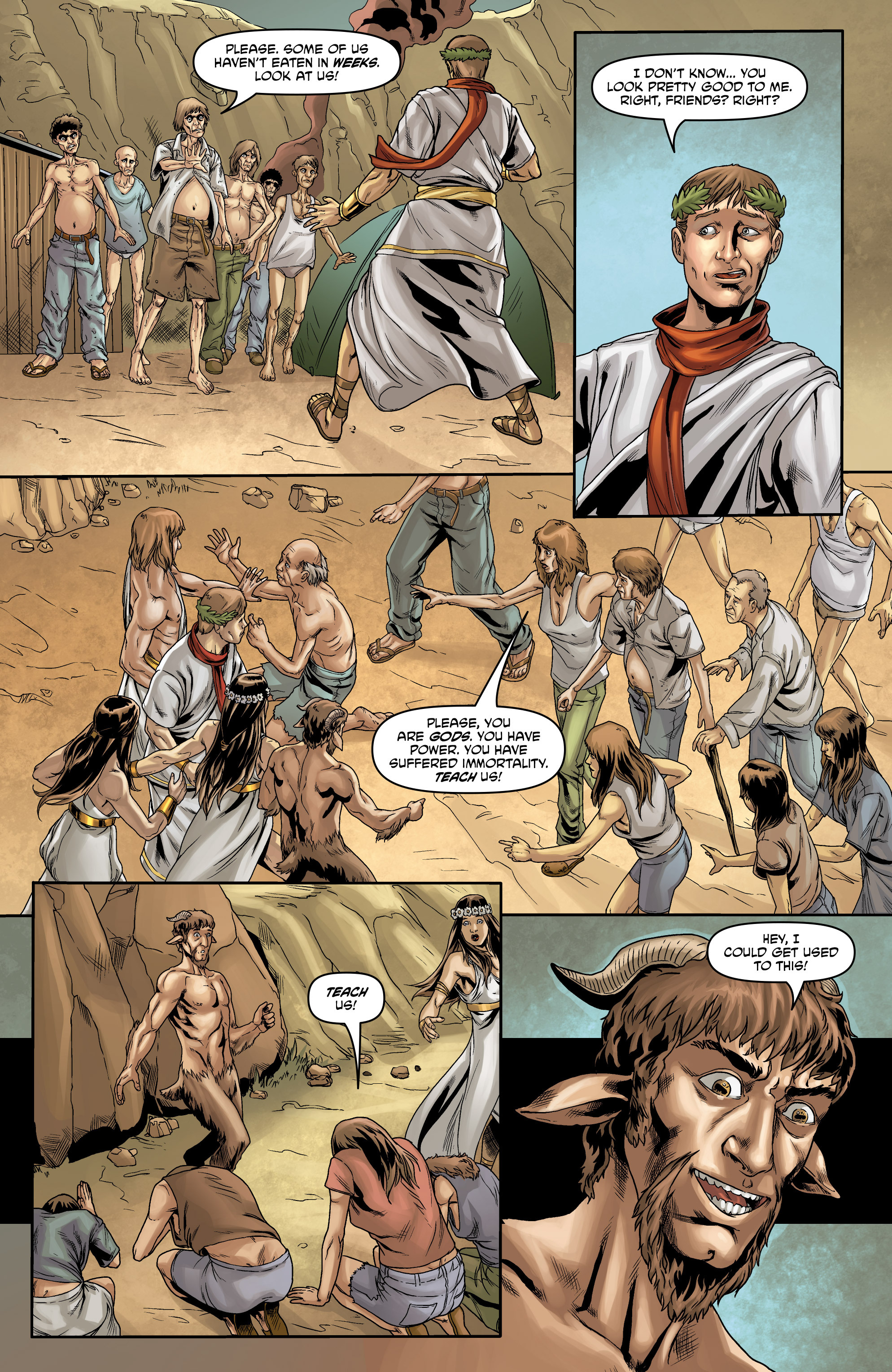 Read online God Is Dead comic -  Issue #18 - 21