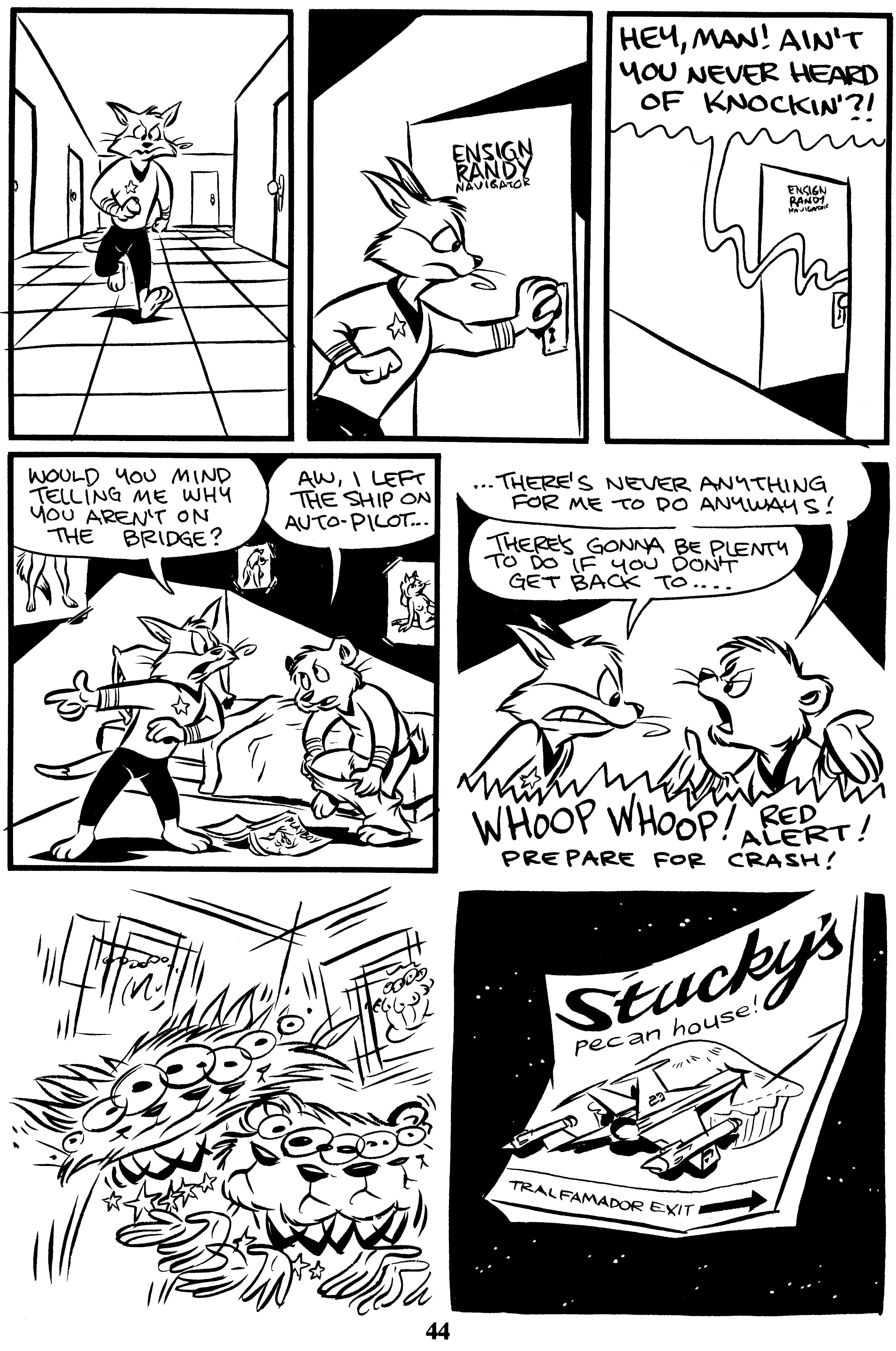Read online Critters comic -  Issue #50 - 46