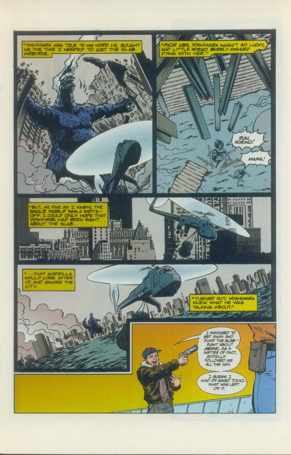 Read online Godzilla (1995) comic -  Issue #0 - 19