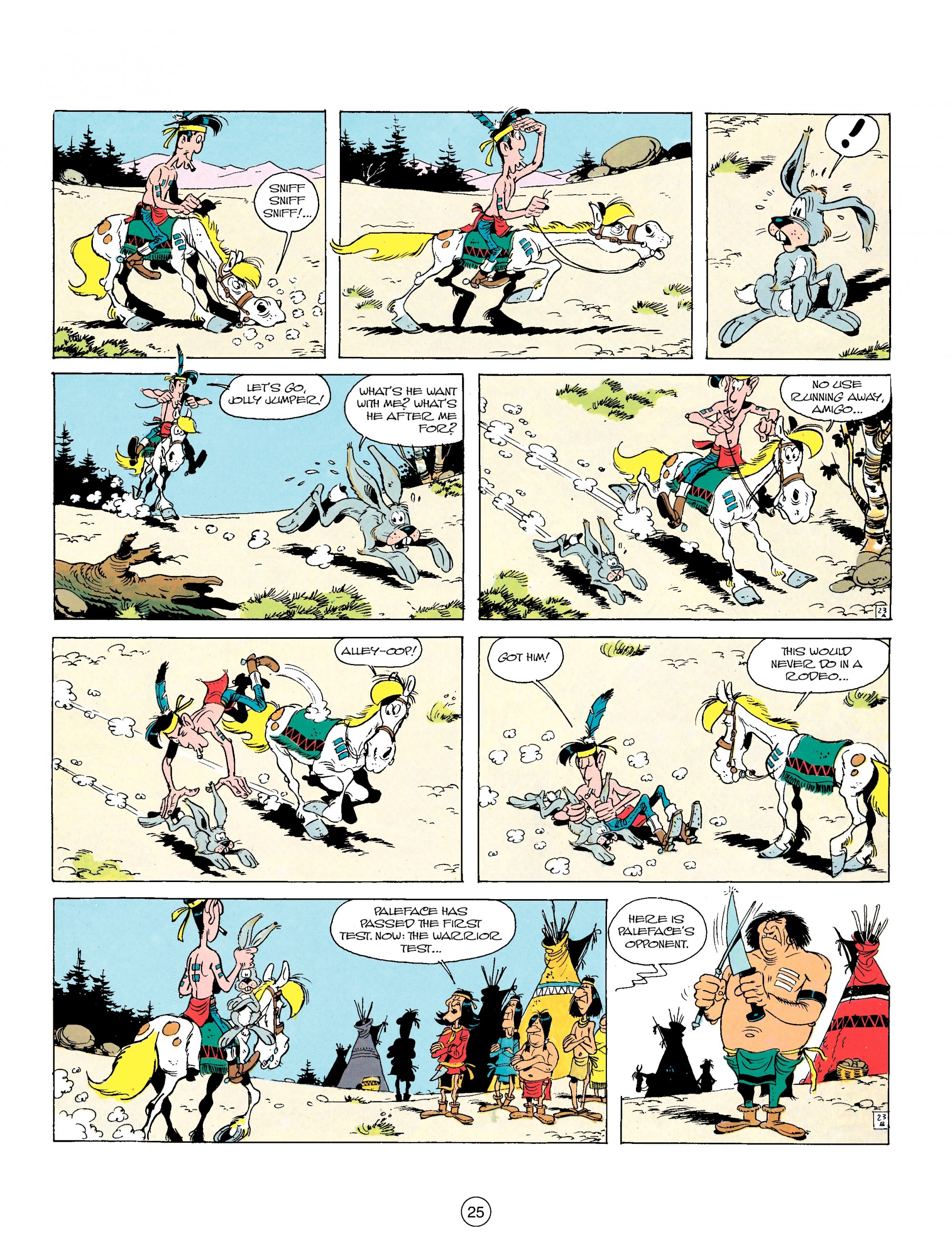 Read online A Lucky Luke Adventure comic -  Issue #17 - 25