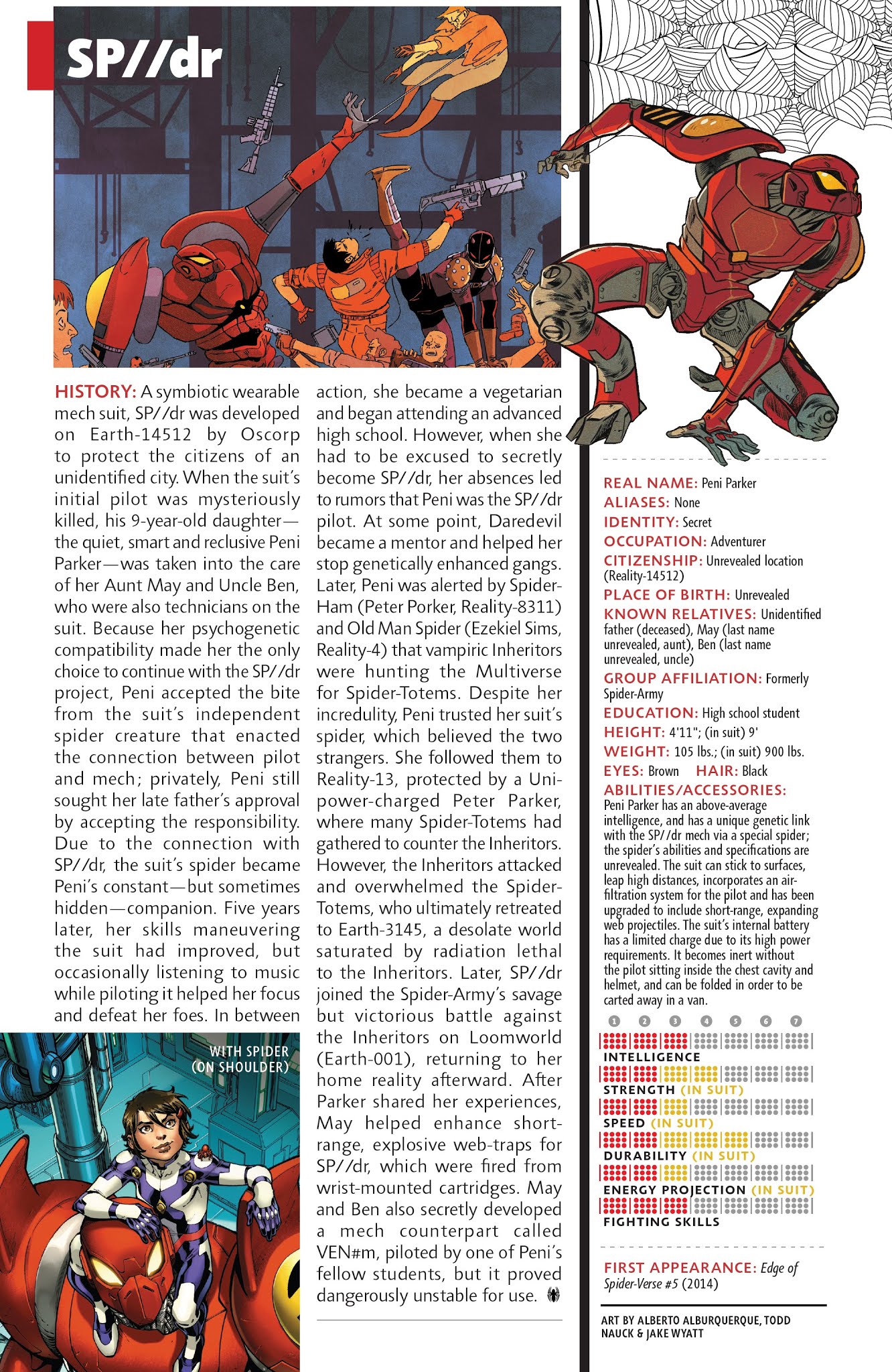 Read online Spider-Geddon Handbook comic -  Issue # Full - 18