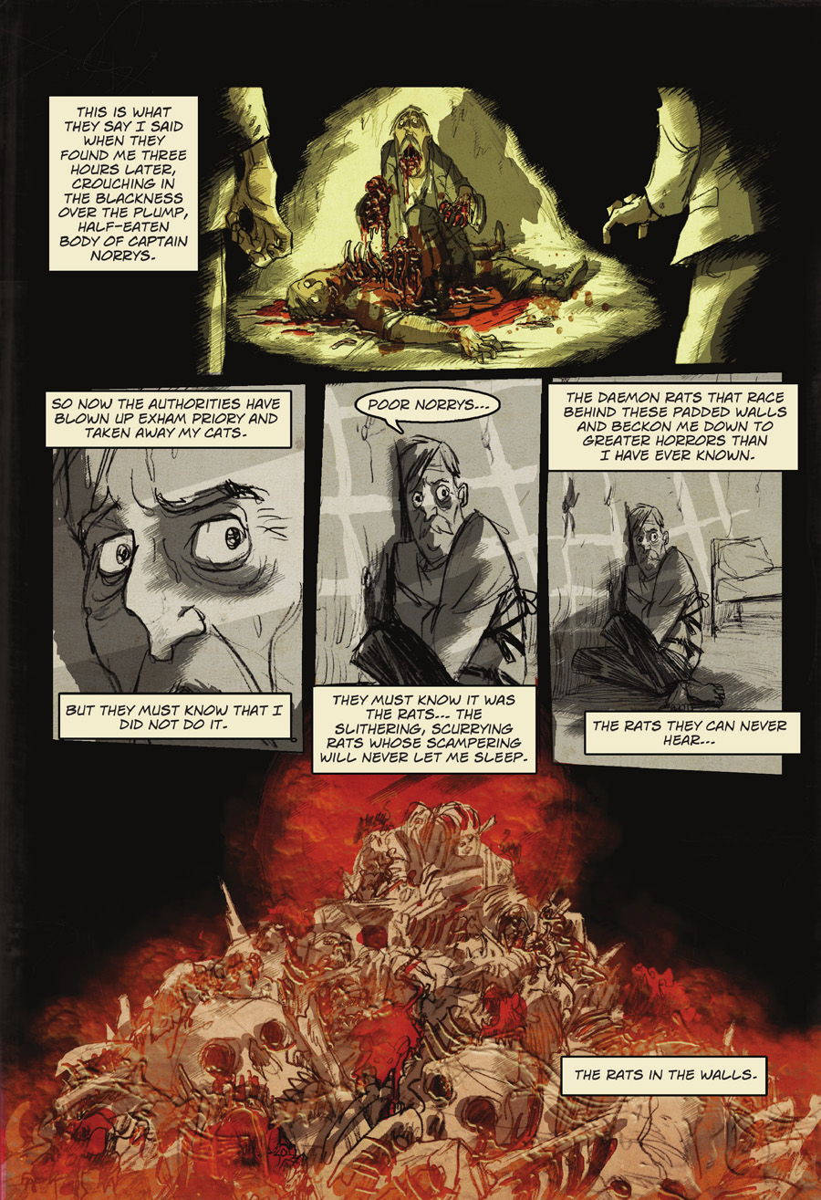 Read online The Lovecraft Anthology comic -  Issue # TPB 1 - 102