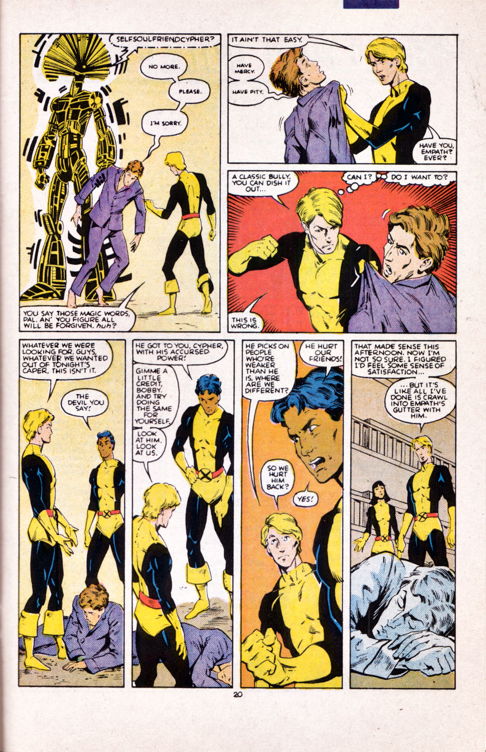 Read online The New Mutants comic -  Issue #43 - 21